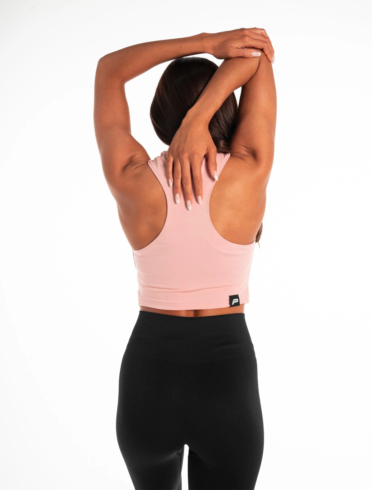 Crossover Vest - Dusky Pink - Image 4