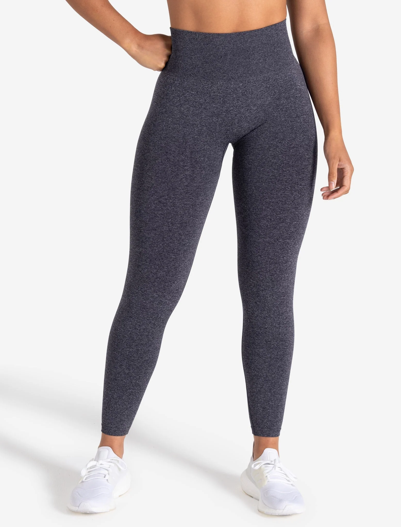 Form Seamless Leggings - Navy Marl - Image 2