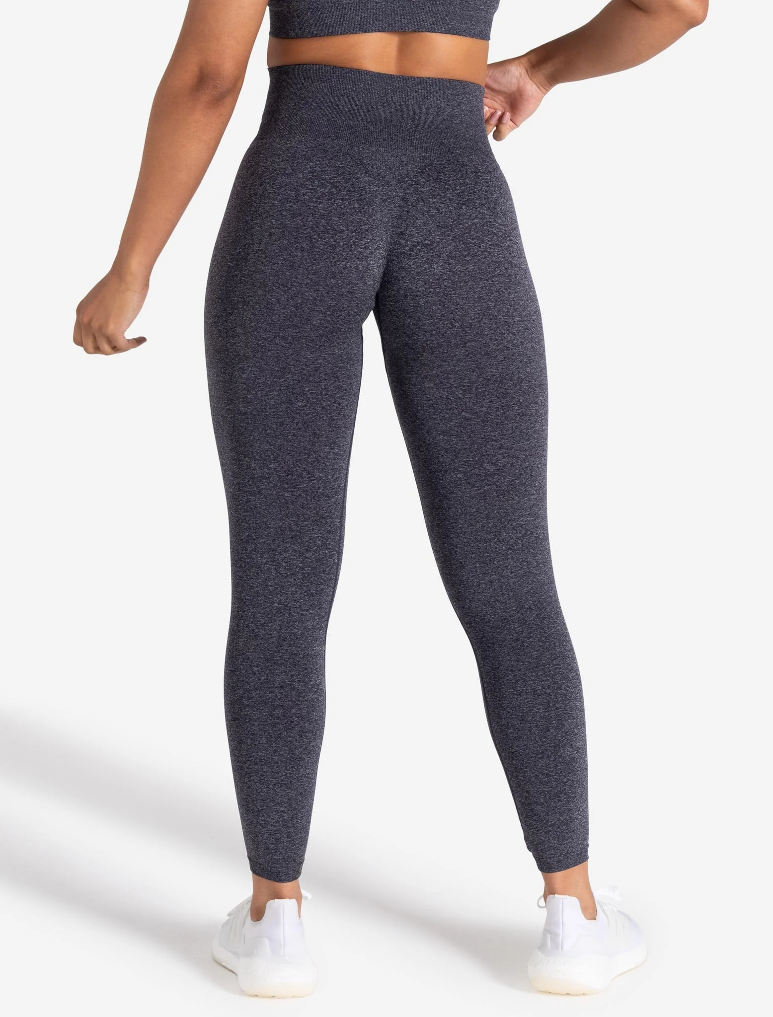 Form Seamless Leggings - Navy Marl - Image 3