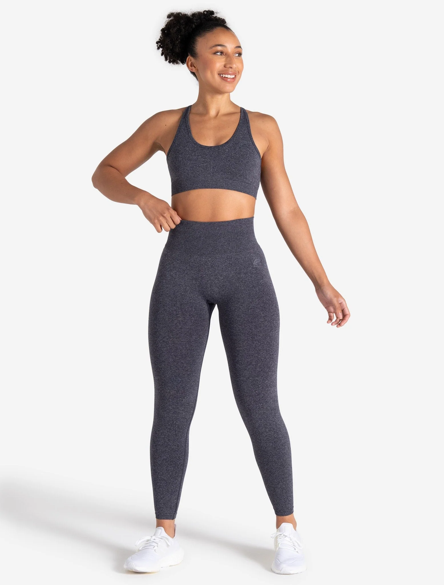 Form Seamless Leggings - Navy Marl - Image 6