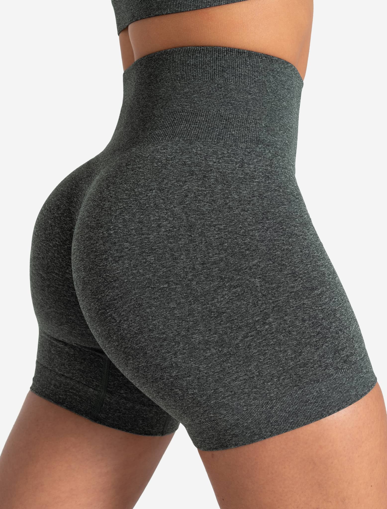 Form Seamless Shorts - Green Marl