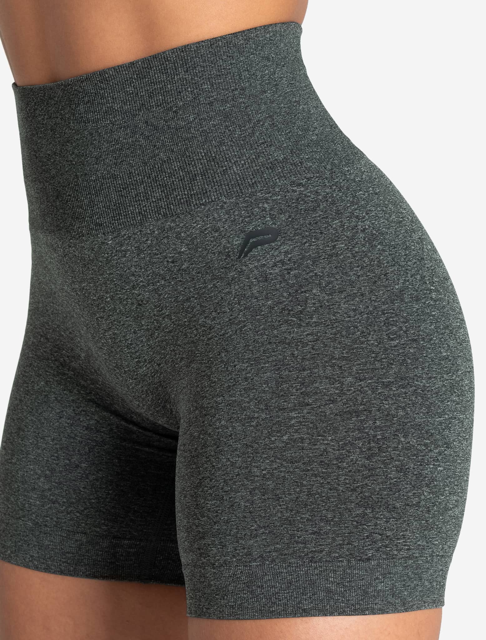 Form Seamless Shorts - Green Marl - Image 4