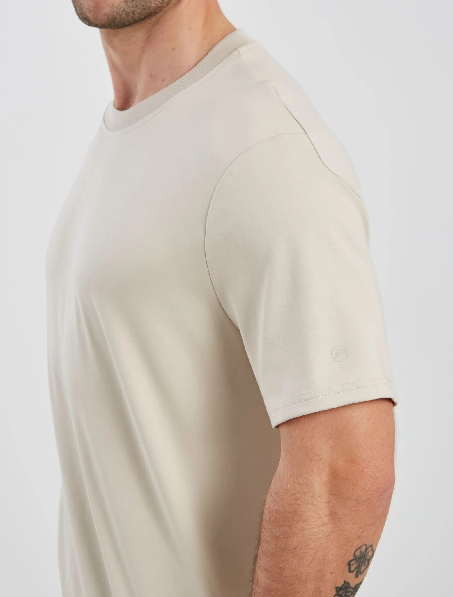 Fundamental Relaxed Fit T-Shirt - Oat - Image 4