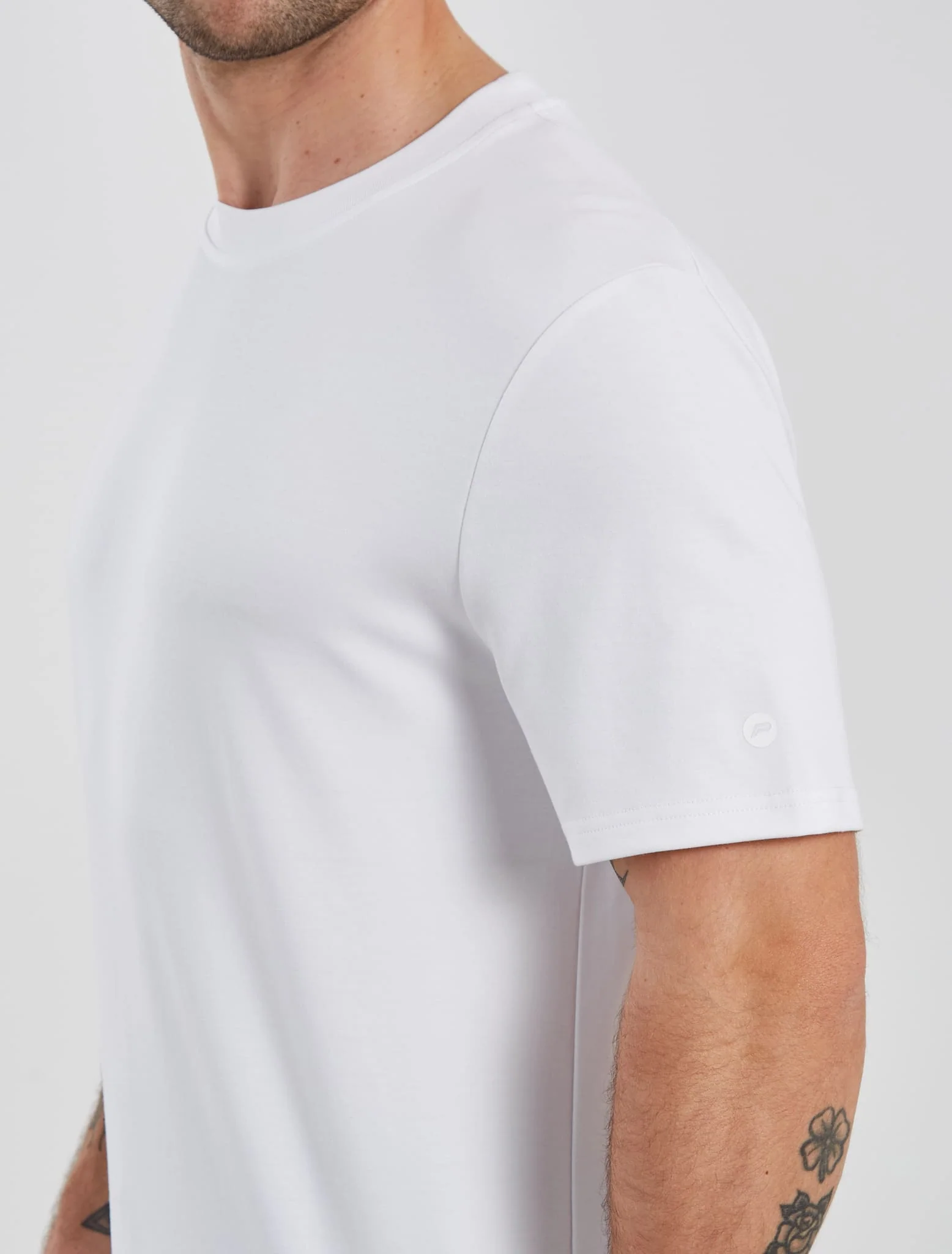 Fundamental Relaxed Fit T-Shirt - White - Image 4