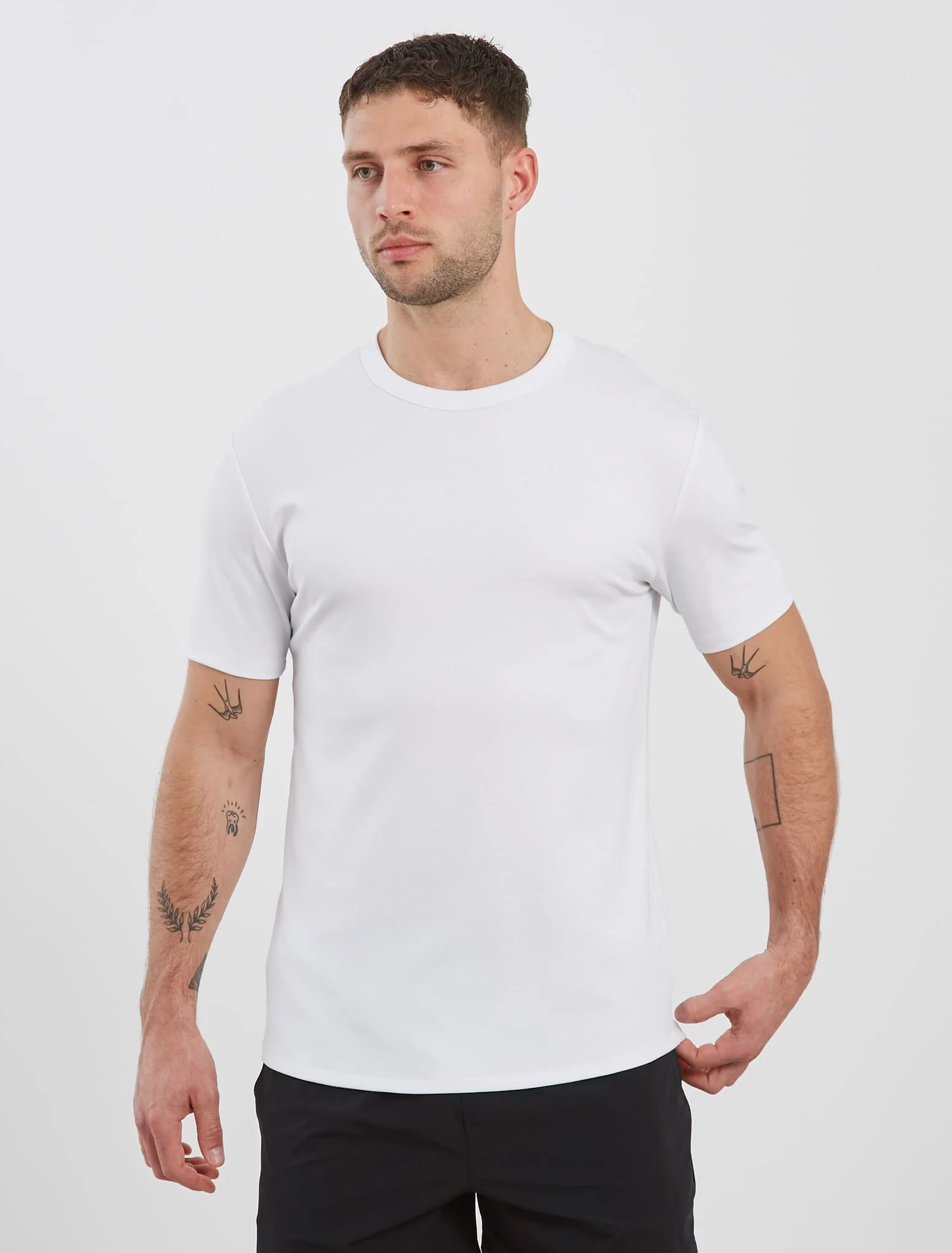 Fundamental Slim Fit T-Shirt - White