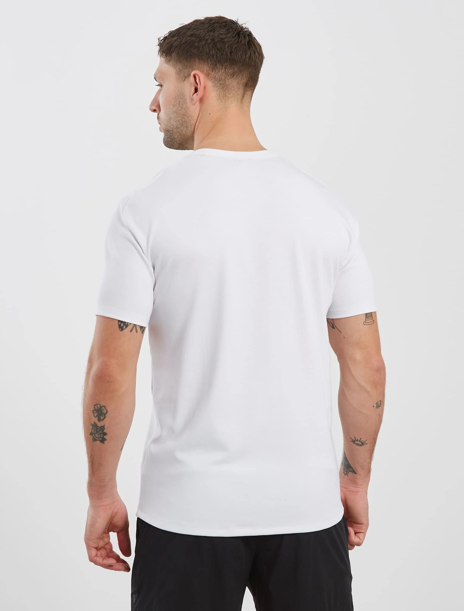 Fundamental Slim Fit T-Shirt - White - Image 3