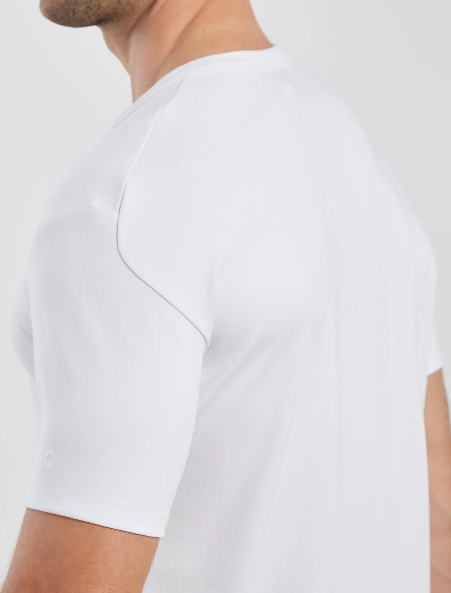 Fundamental Slim Fit T-Shirt - White - Image 4