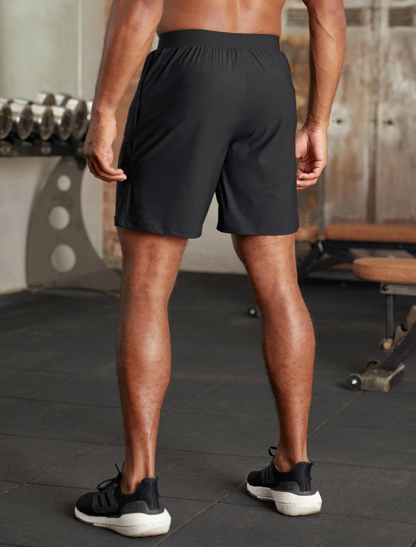 Hybrid Everyday Shorts - Black - Image 3