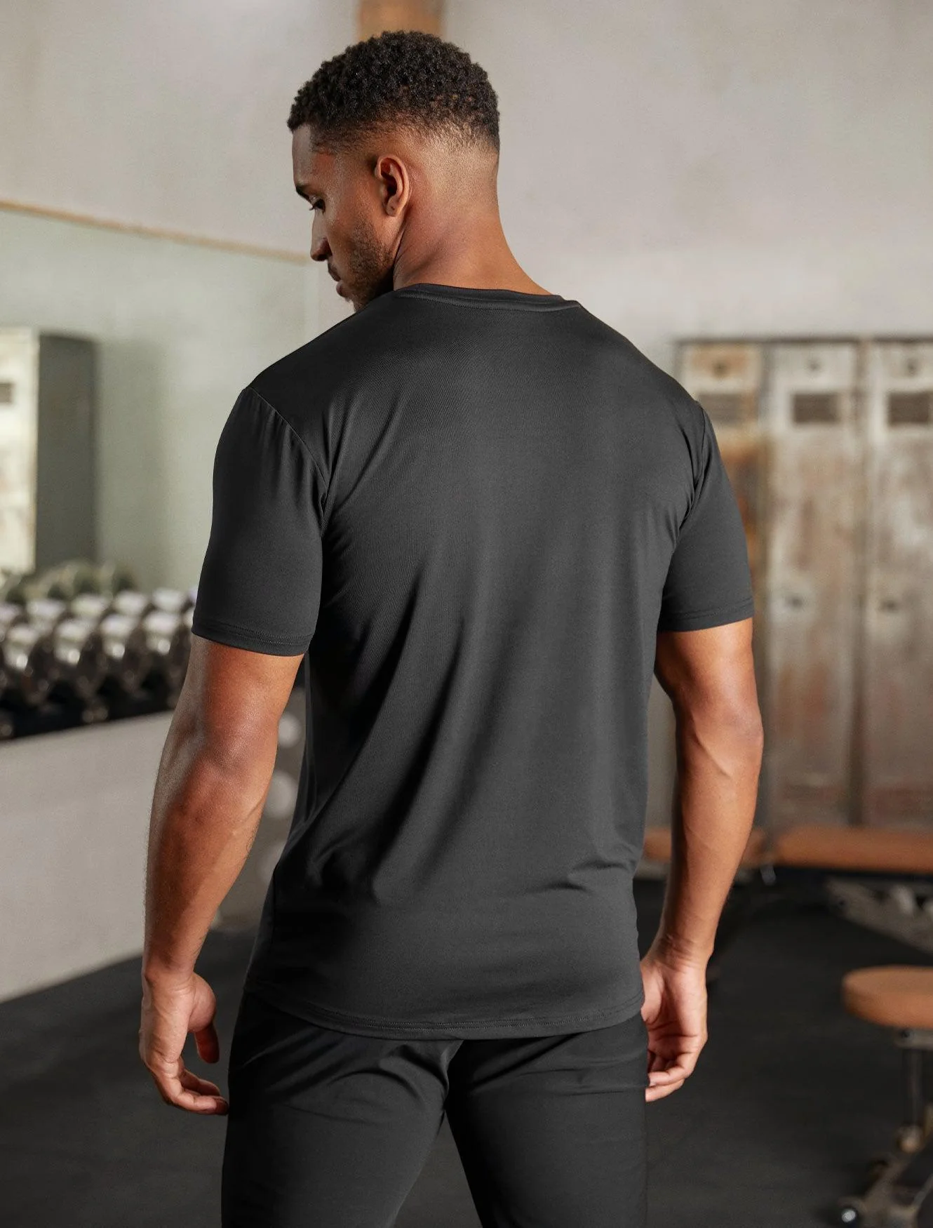 Hybrid Everyday T-Shirt - Black - Image 4
