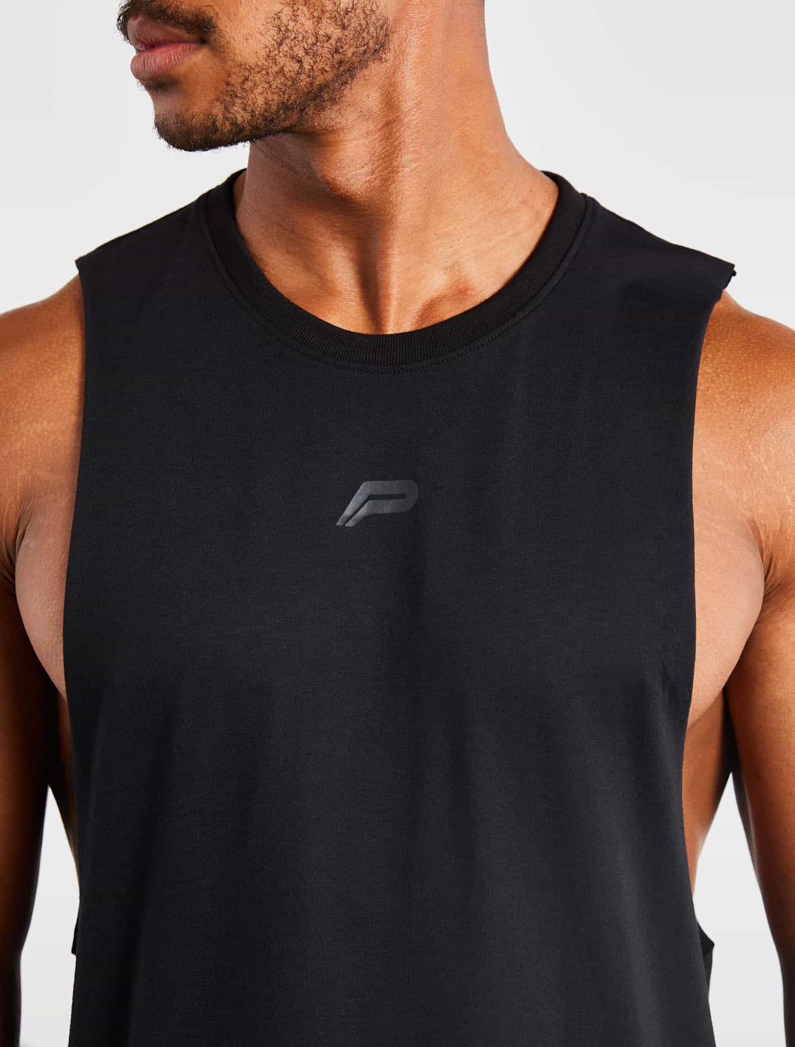Icon Drop Arm Tank - Black - Image 3