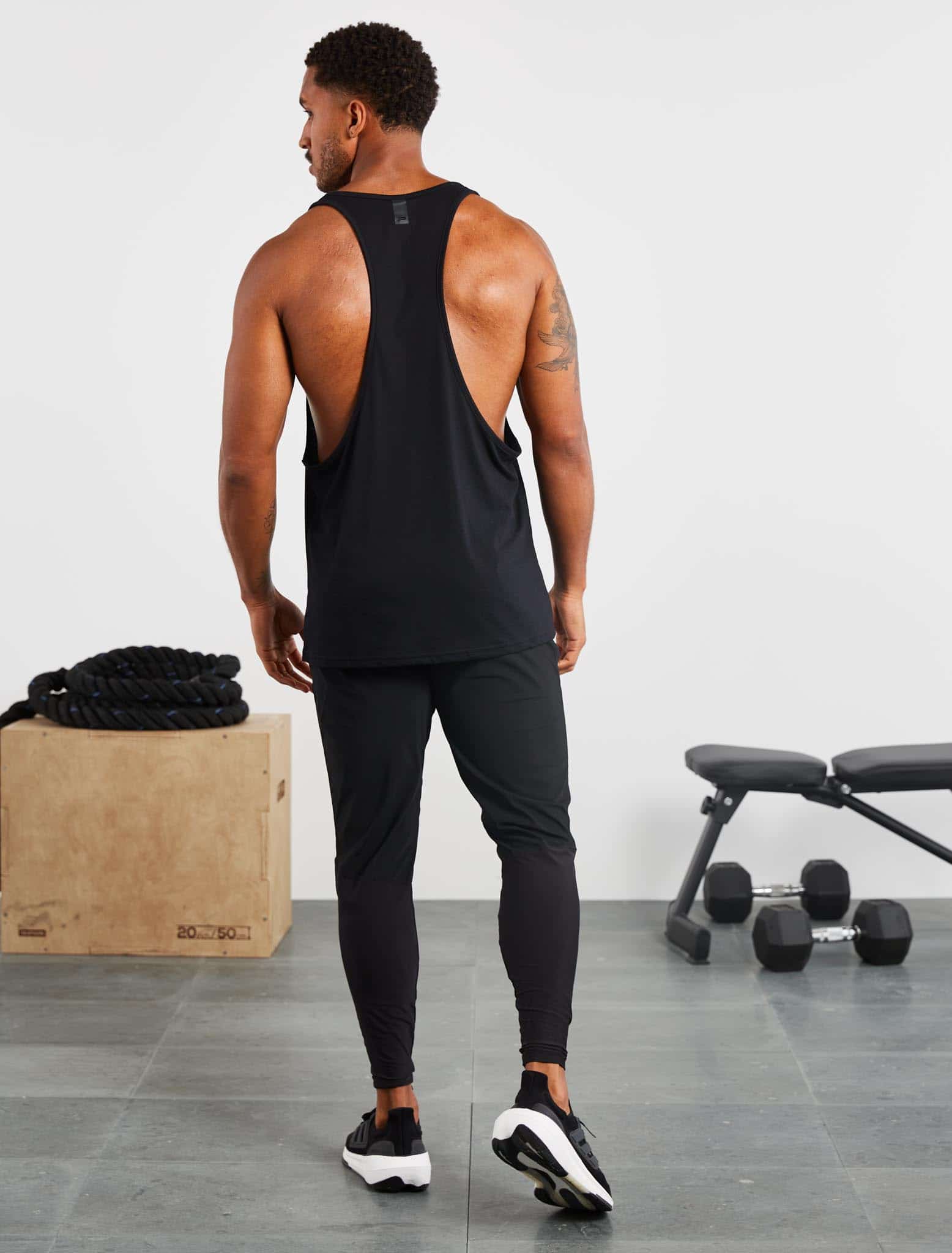 Icon Stringer Vest - Black - Image 6