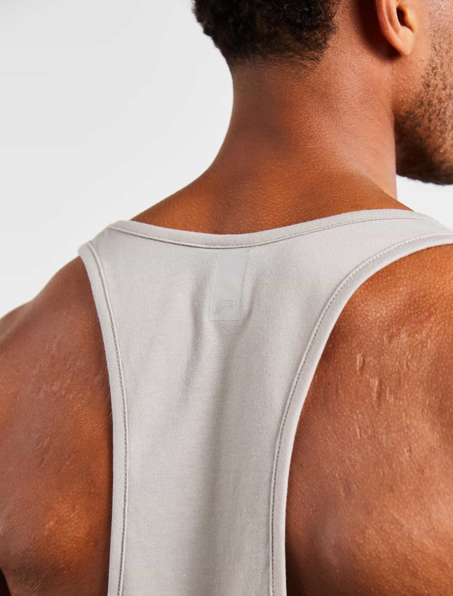 Icon Stringer Vest - Chalk Grey - Image 3