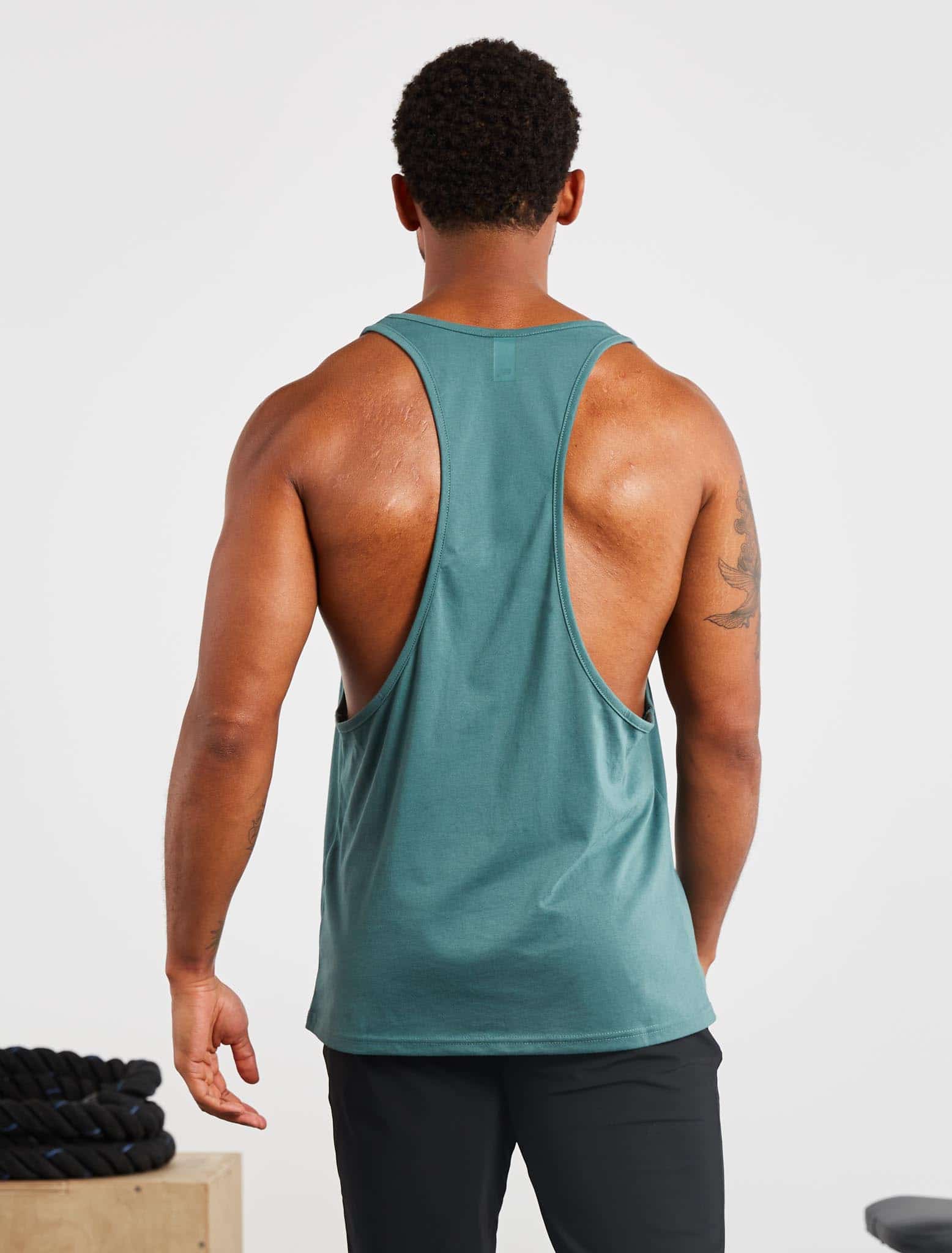 Icon Stringer Vest - Teal - Image 2