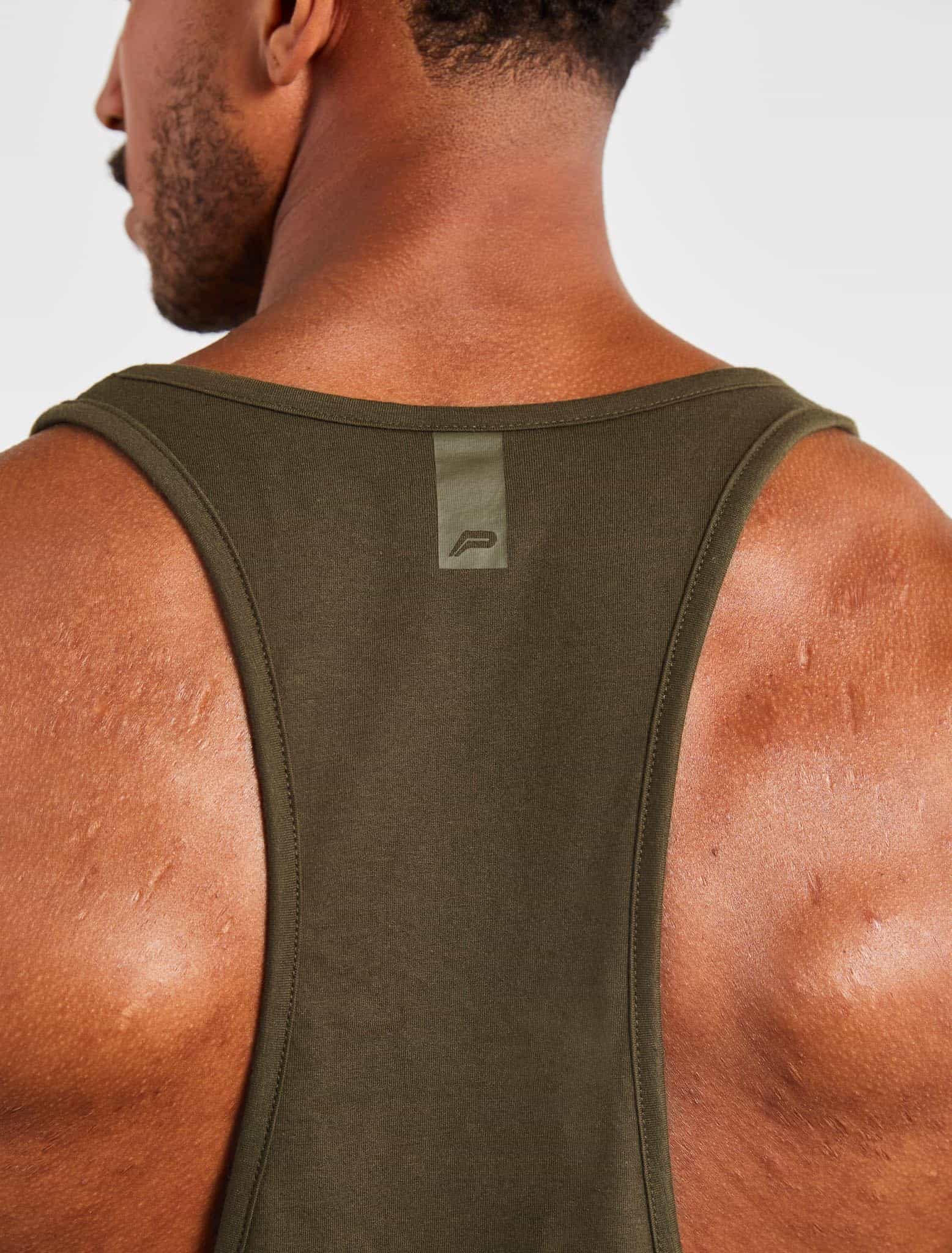 Icon Stringer Vest - Olive - Image 3
