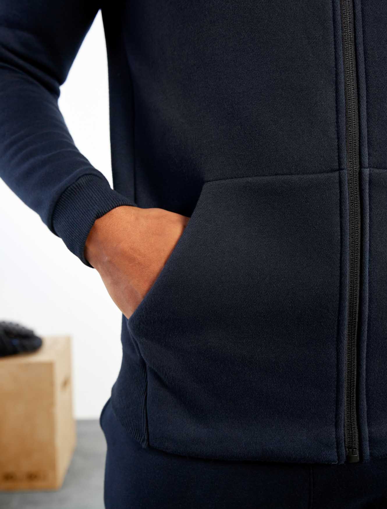 Icon Tapered Jacket - Dark Navy - Image 4