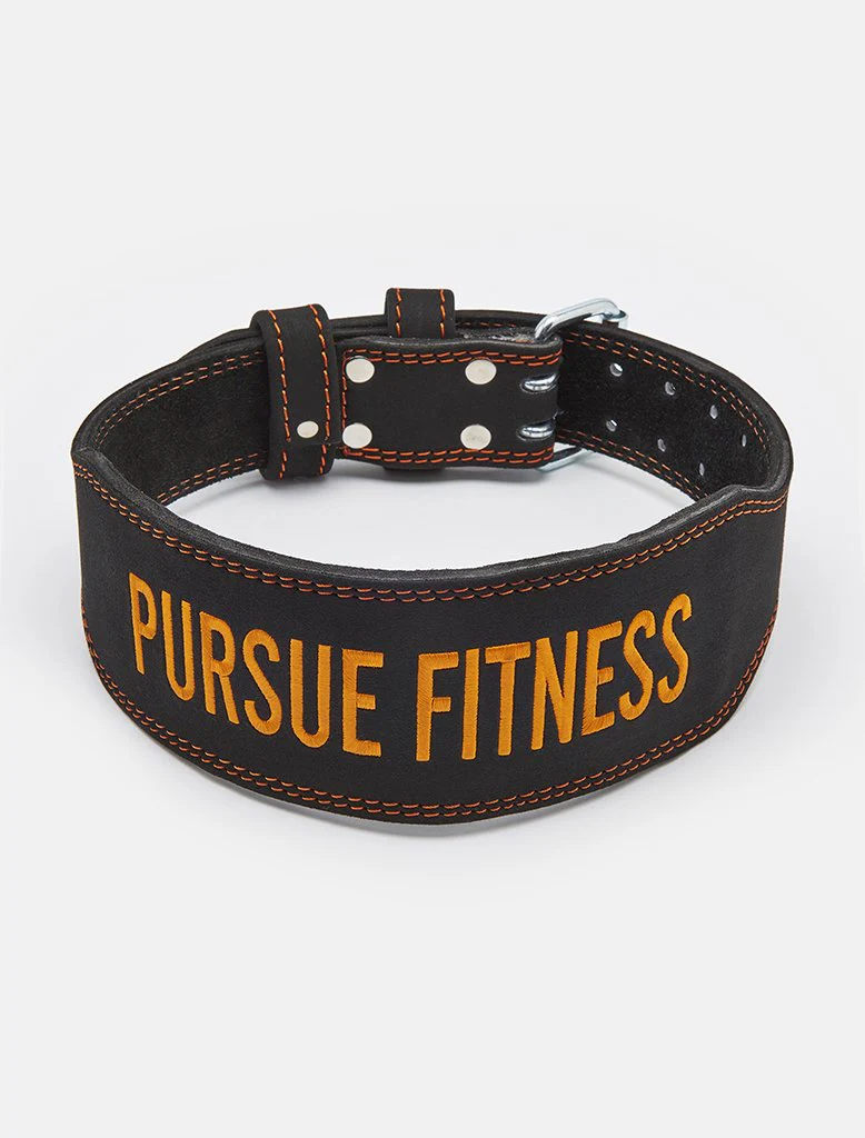 Lifting Belt - Black.Orange - Image 4