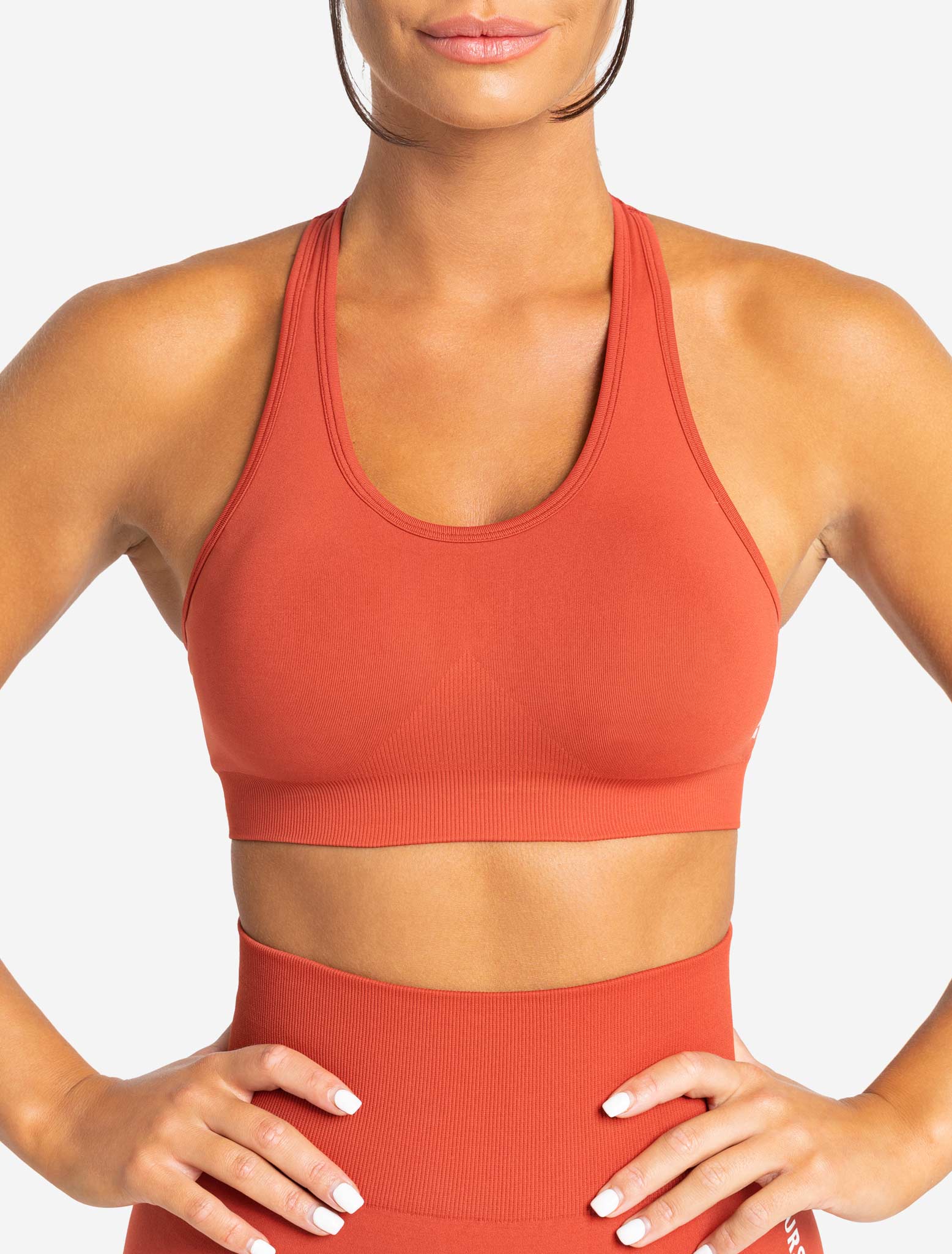 Move Seamless Sports Bra - Burnt Red - Image 4