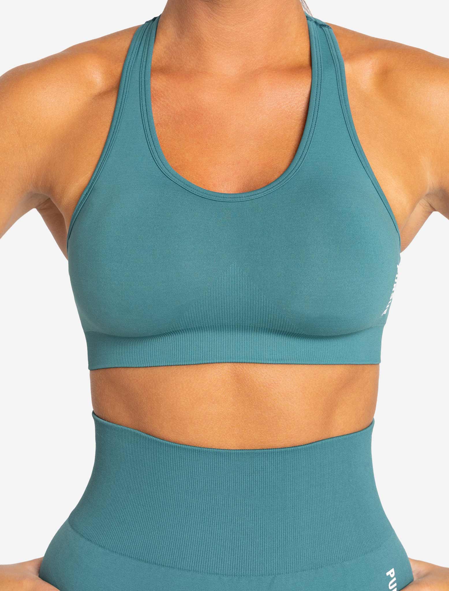 Move Seamless Sports Bra - Teal - Image 5
