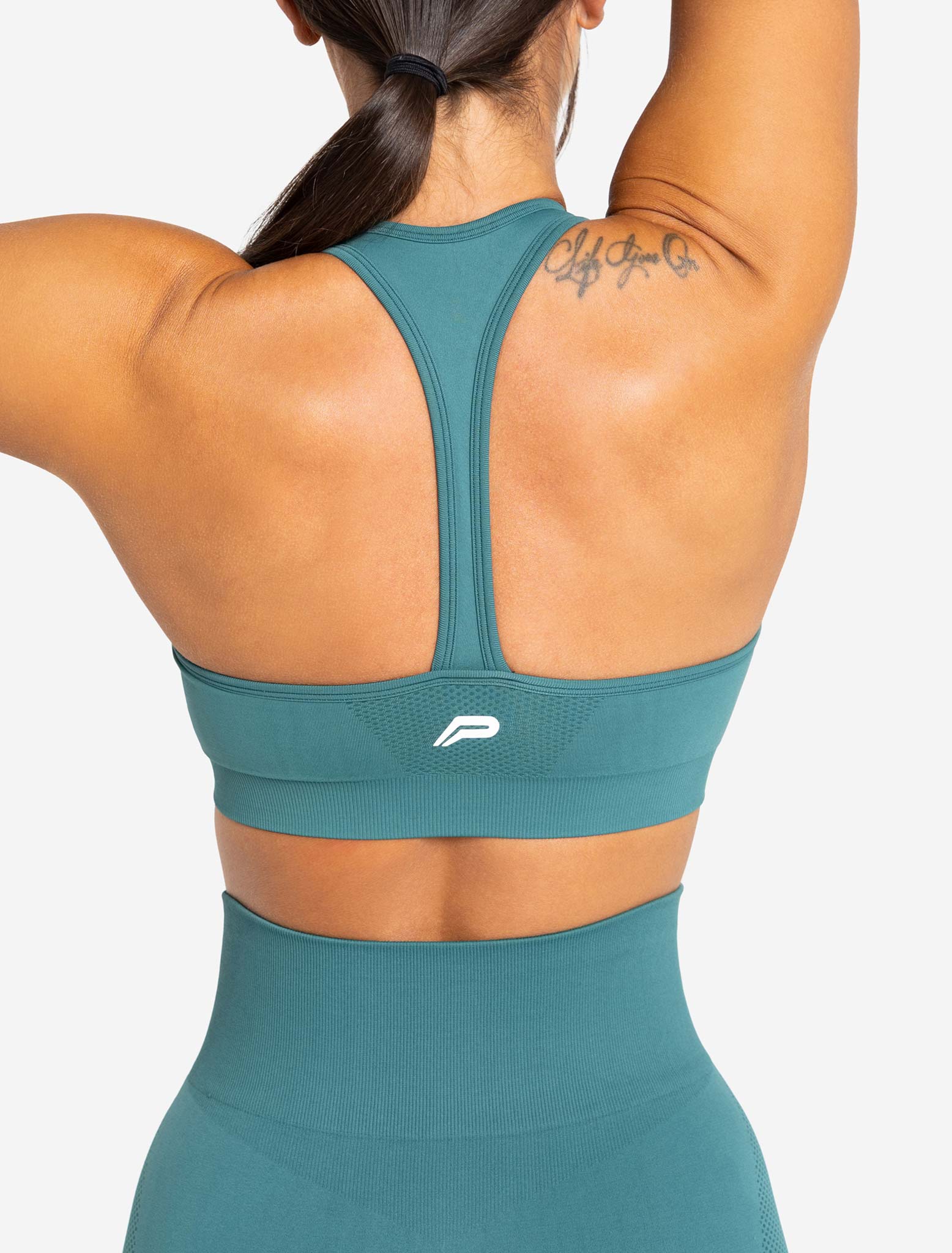 Move Seamless Sports Bra - Teal - Image 6