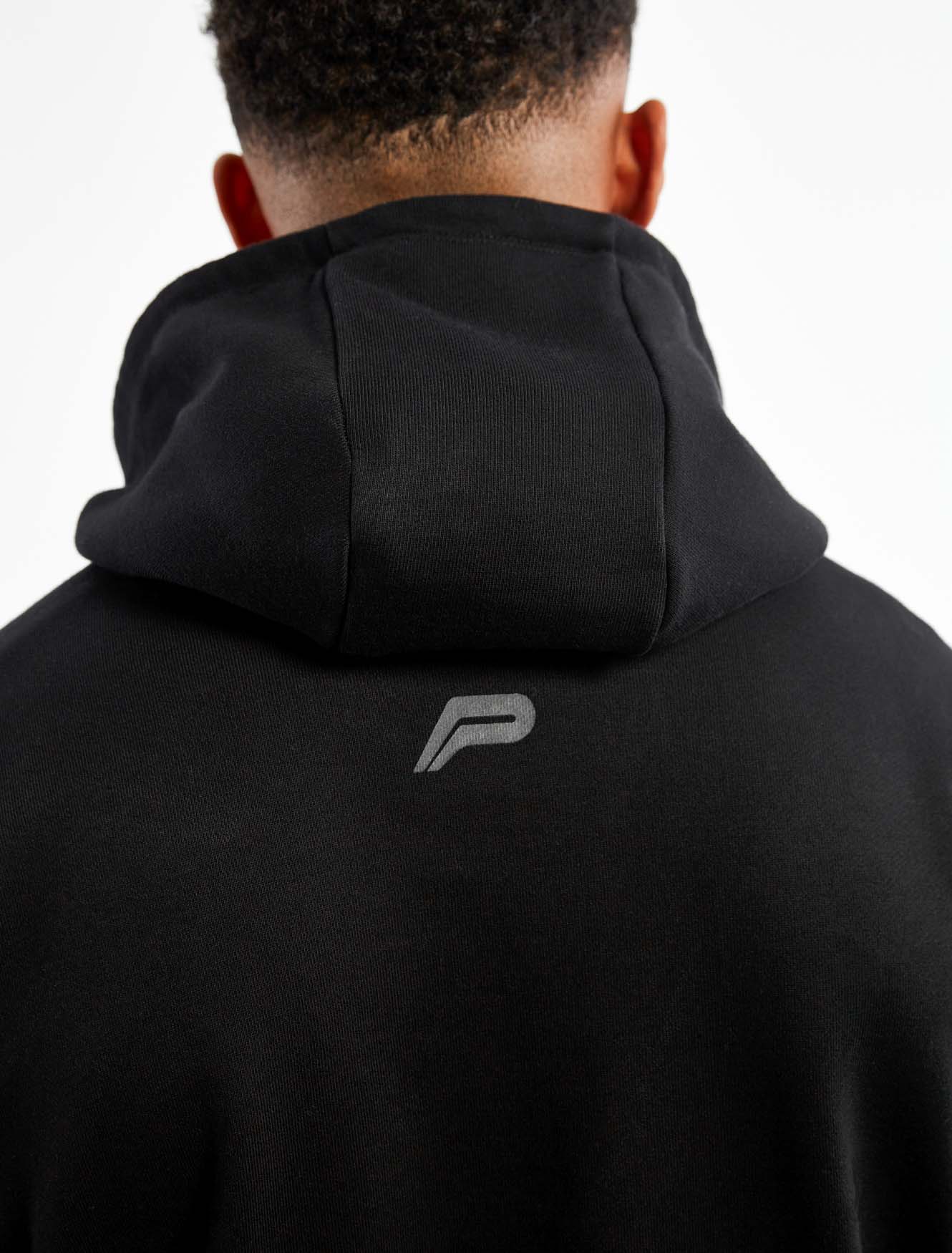Oversized Hoodie - Black - Image 5