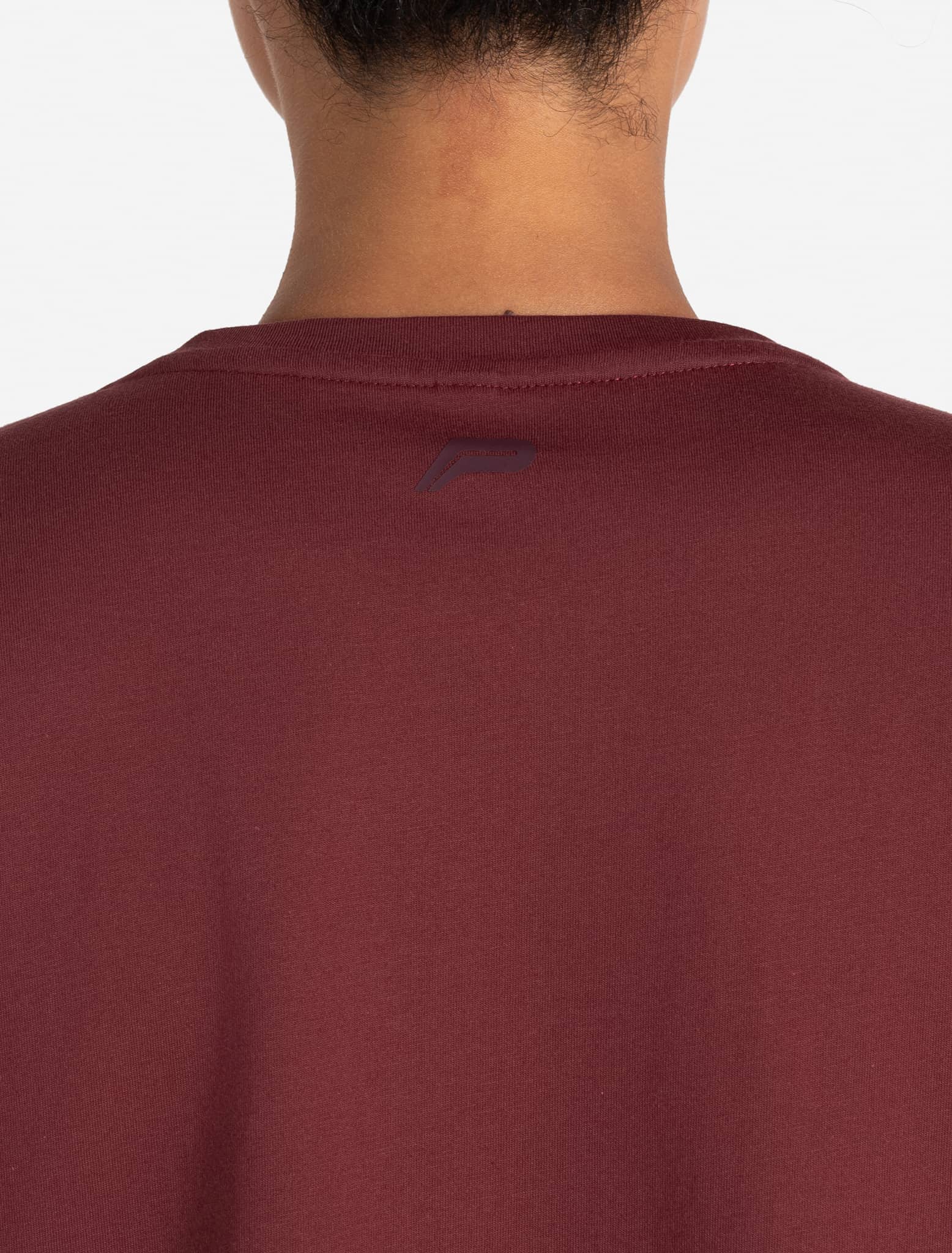 Pump Cover T-Shirt - Dark Cherry - Image 3