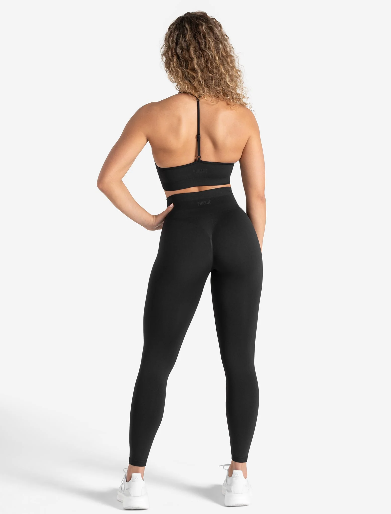 Scrunch Seamless Leggings - Blackout - Image 8
