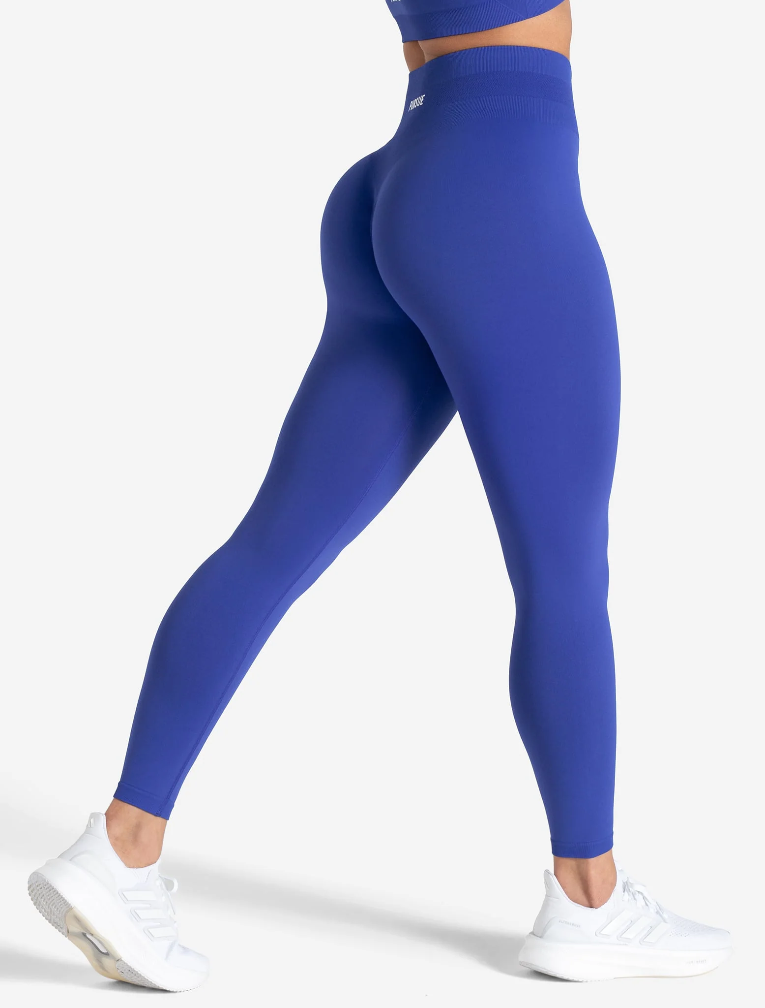 Scrunch Seamless Leggings - Cobalt Blue