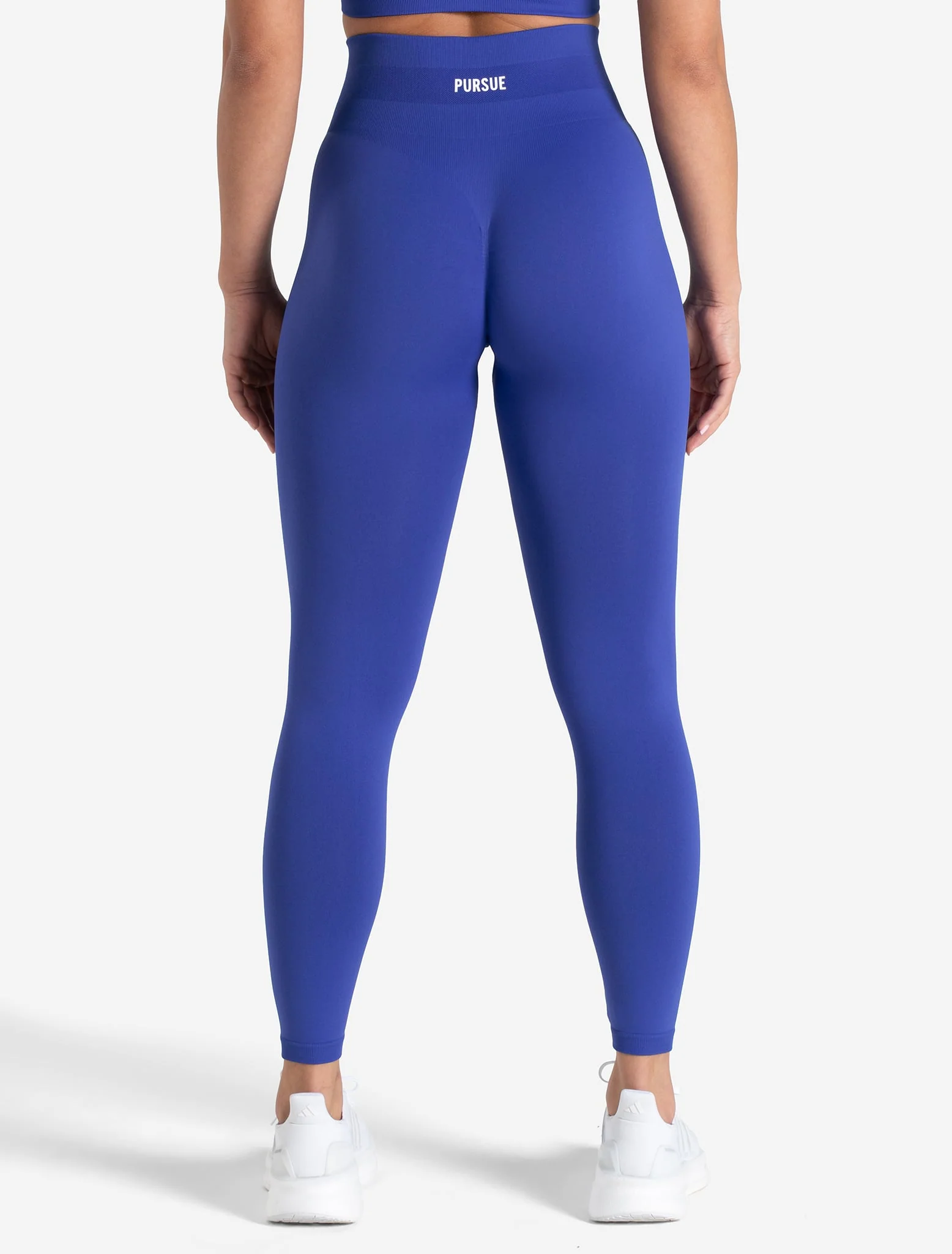 Scrunch Seamless Leggings - Cobalt Blue - Image 5