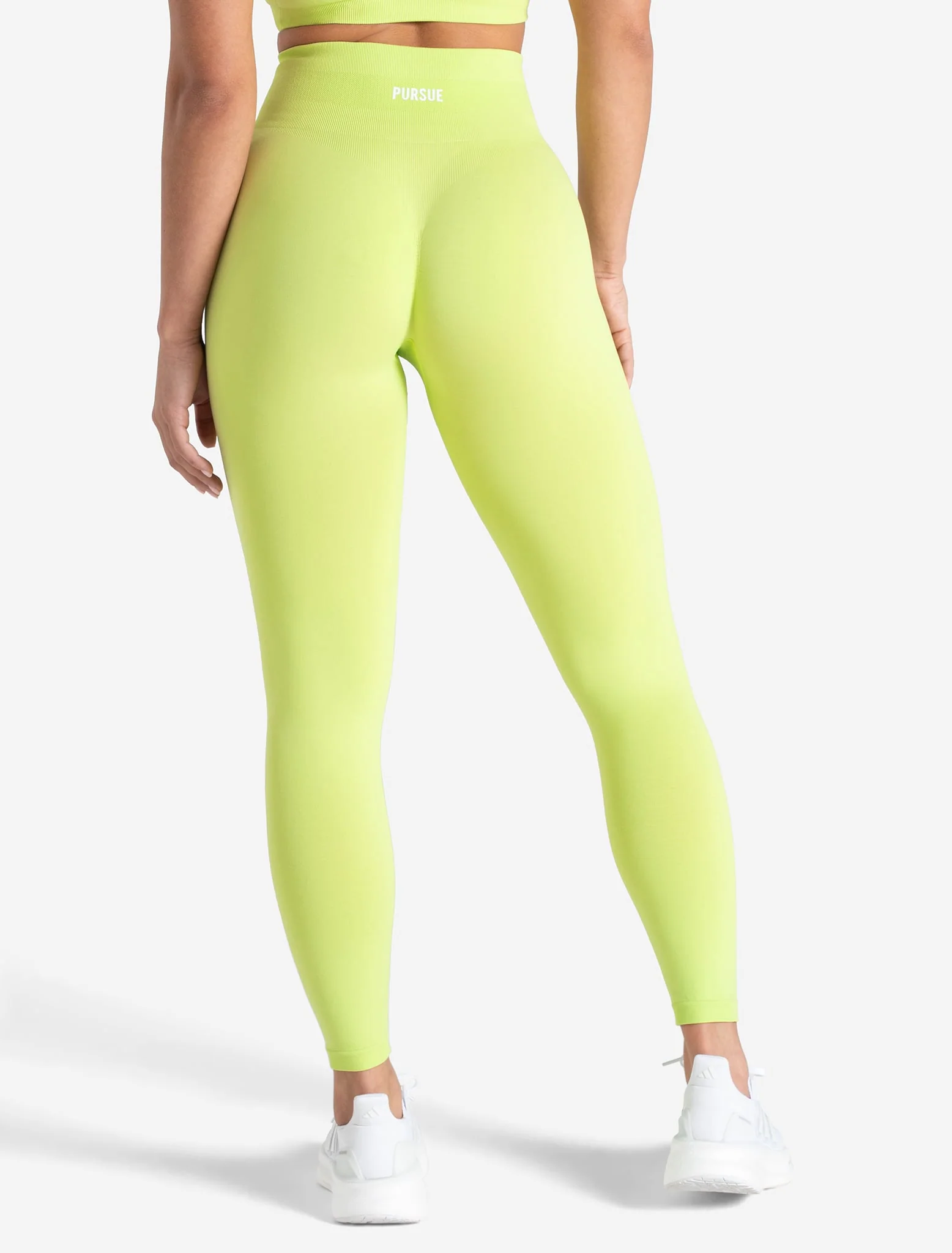 Scrunch Seamless Leggings - Lime Zest - Image 5