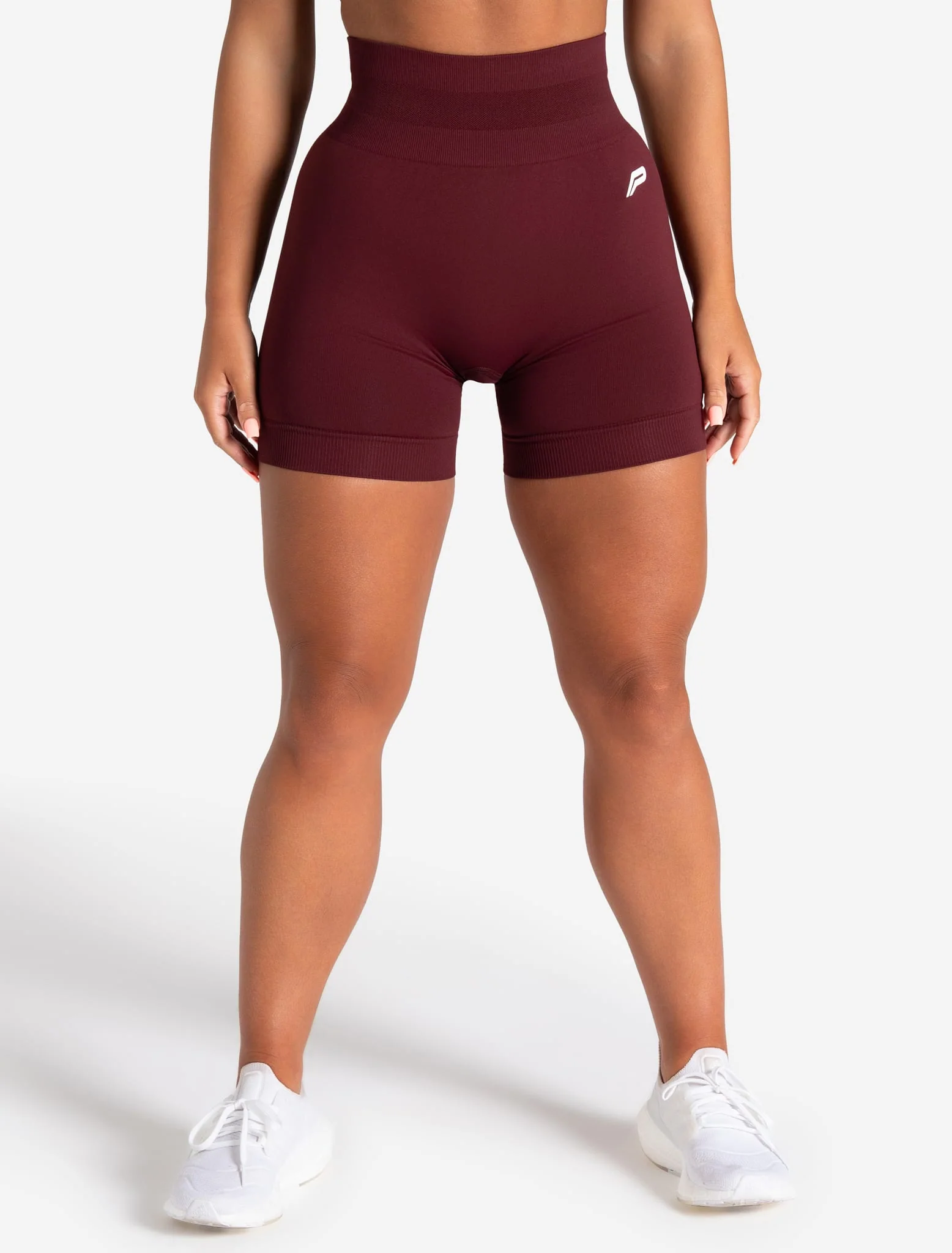 Scrunch Seamless Shorts - Dark Cherry