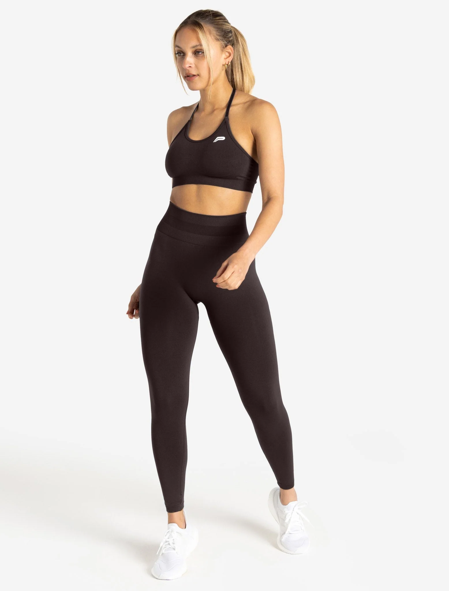 Scrunch Seamless Sports Bra - Chocolate Plum - Image 6