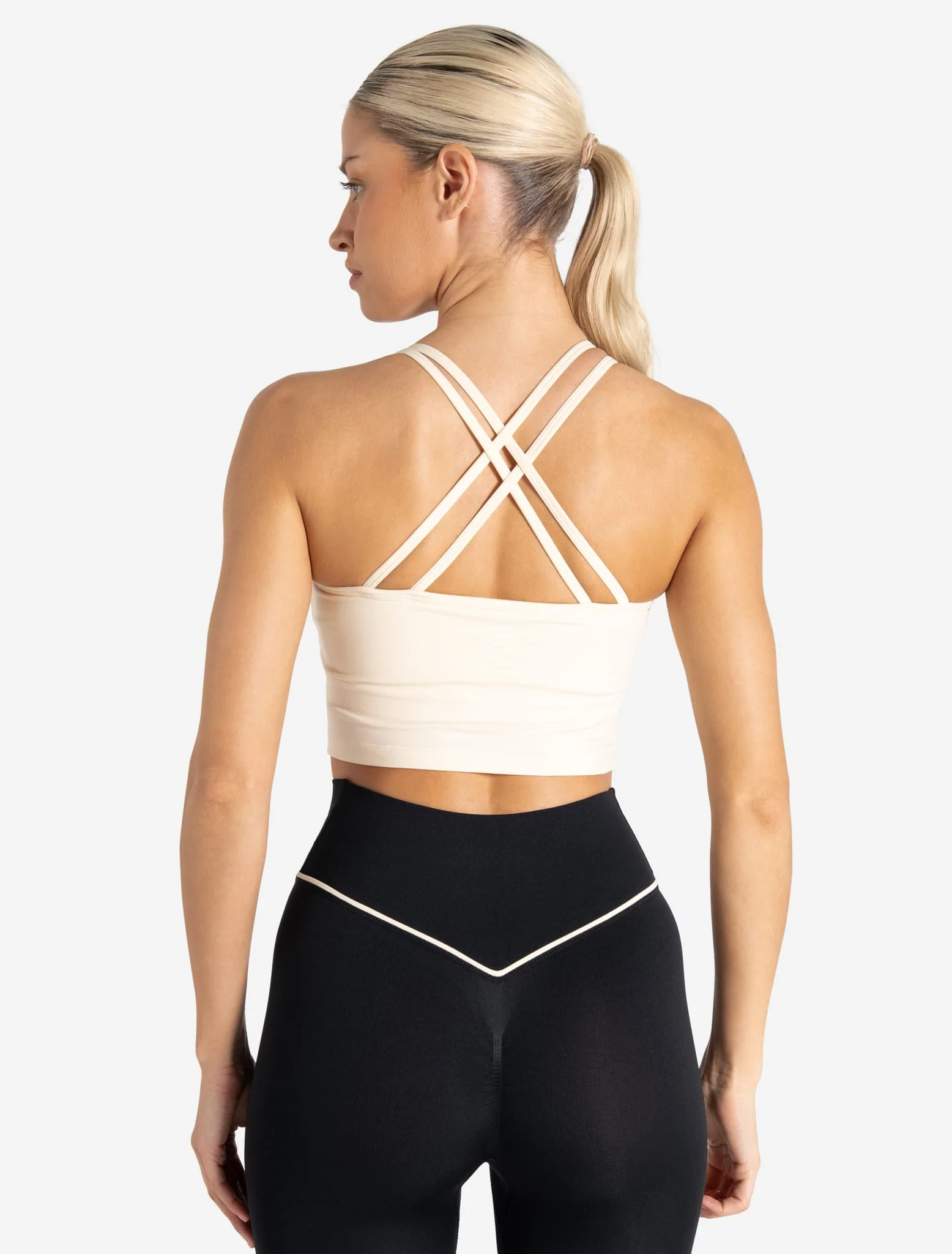 Sculpt Seamless Built-In Bra Tank - Marshmallow - Image 4