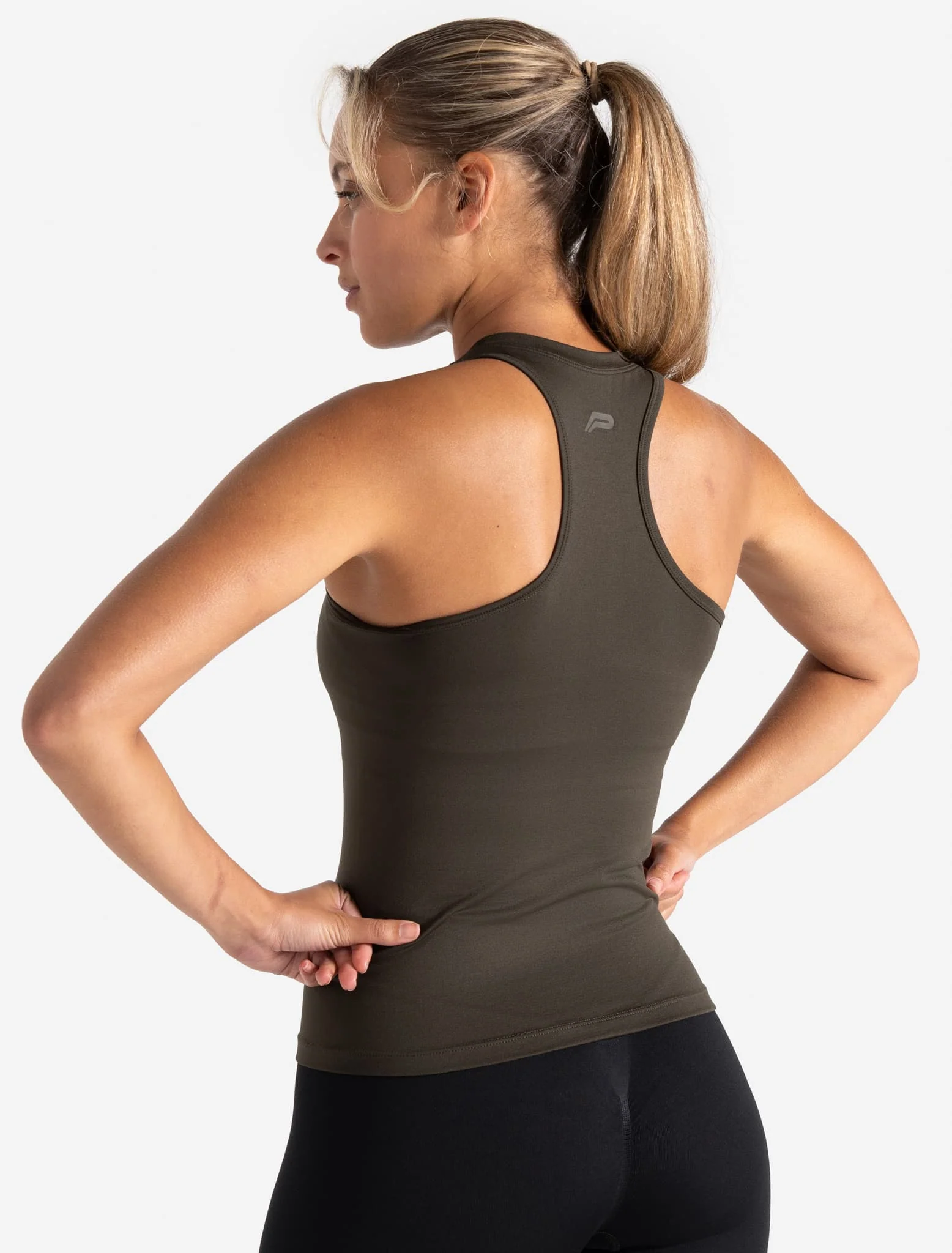 Sculpt Seamless Vest - Olive - Image 2