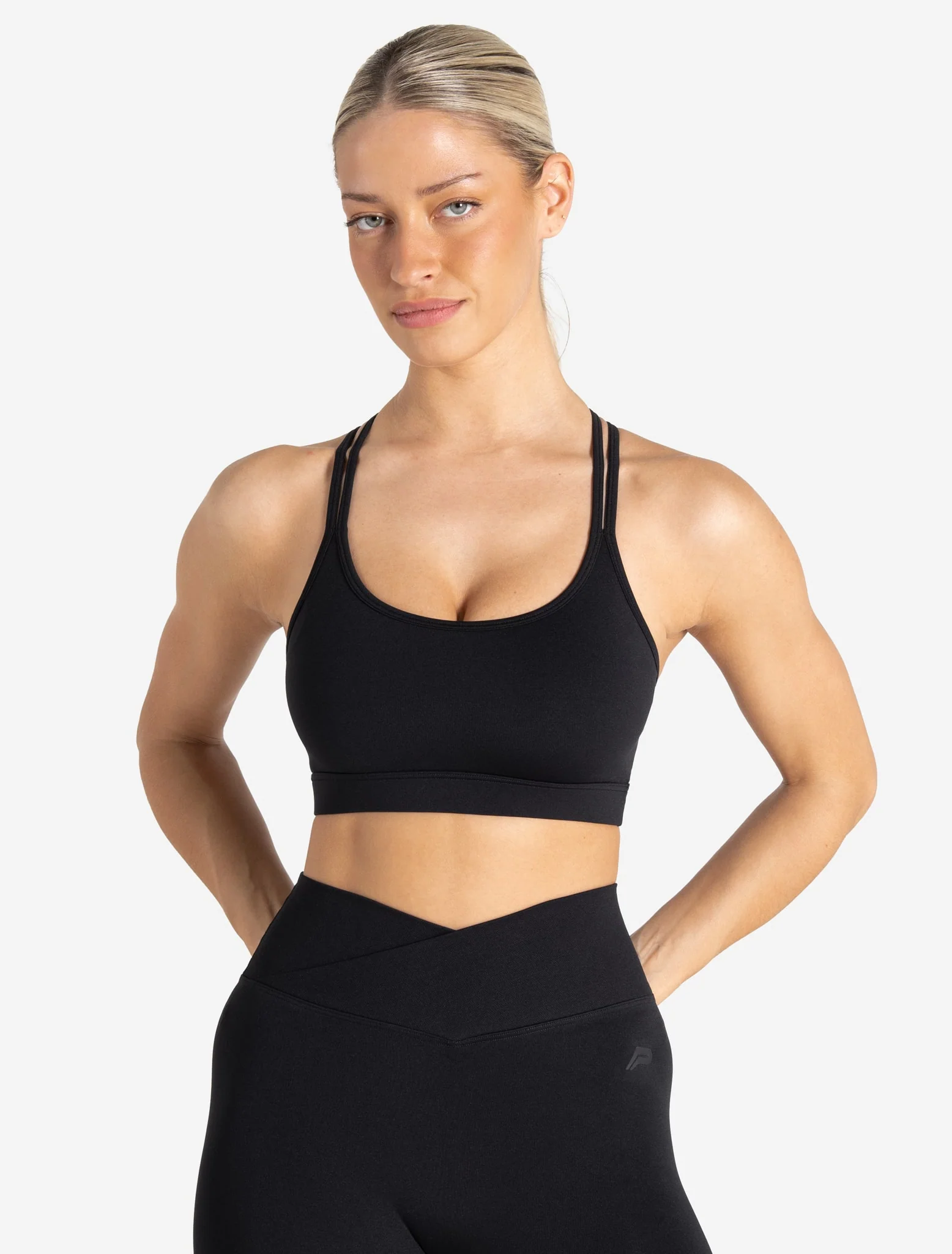 Sculpt Seamless Sports Bra - Black