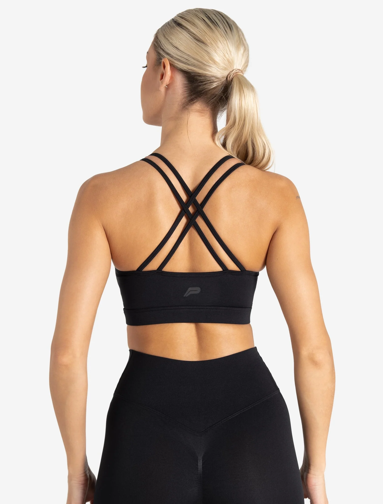 Sculpt Seamless Sports Bra - Black - Image 2