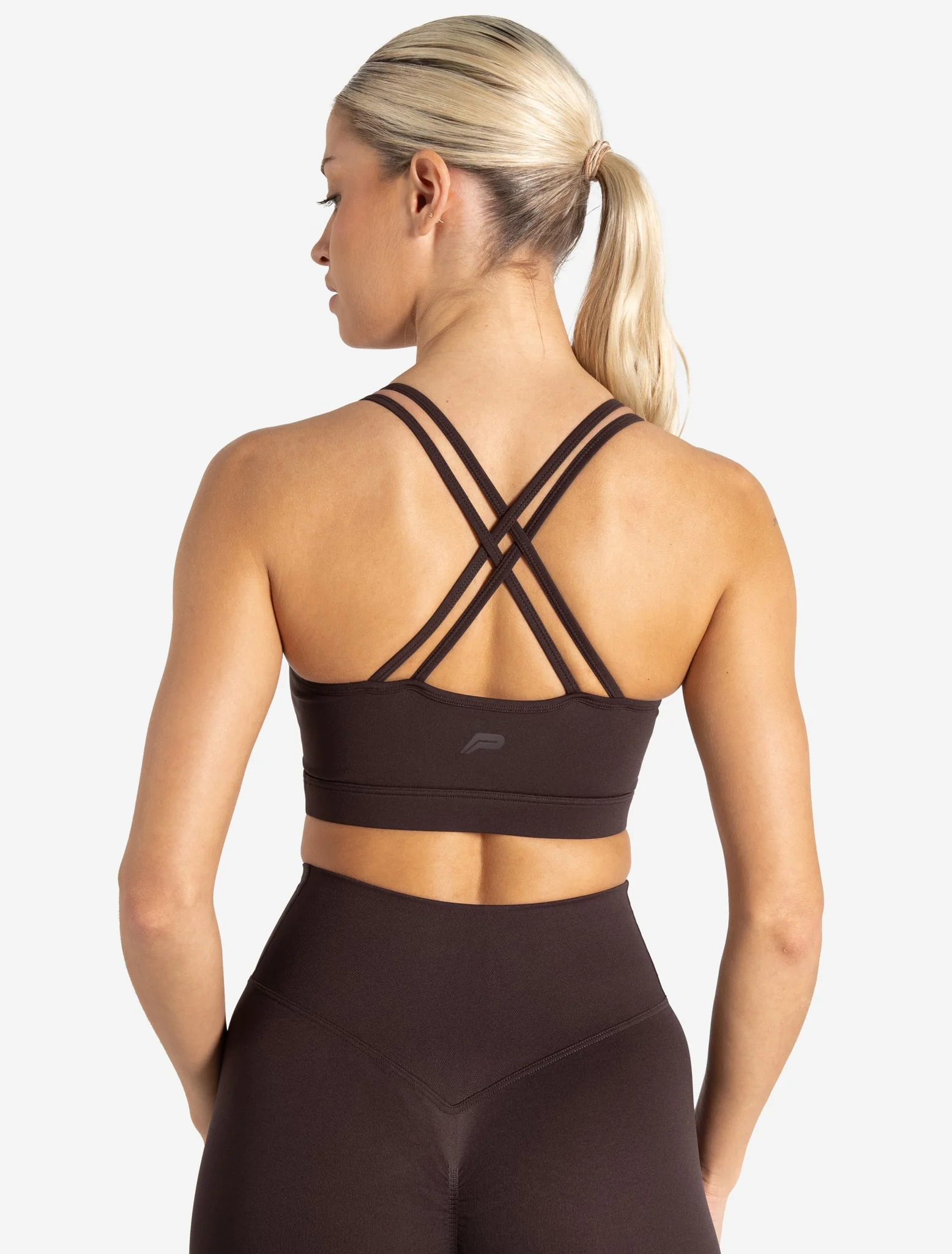 Sculpt Seamless Sports Bra - Espresso - Image 2