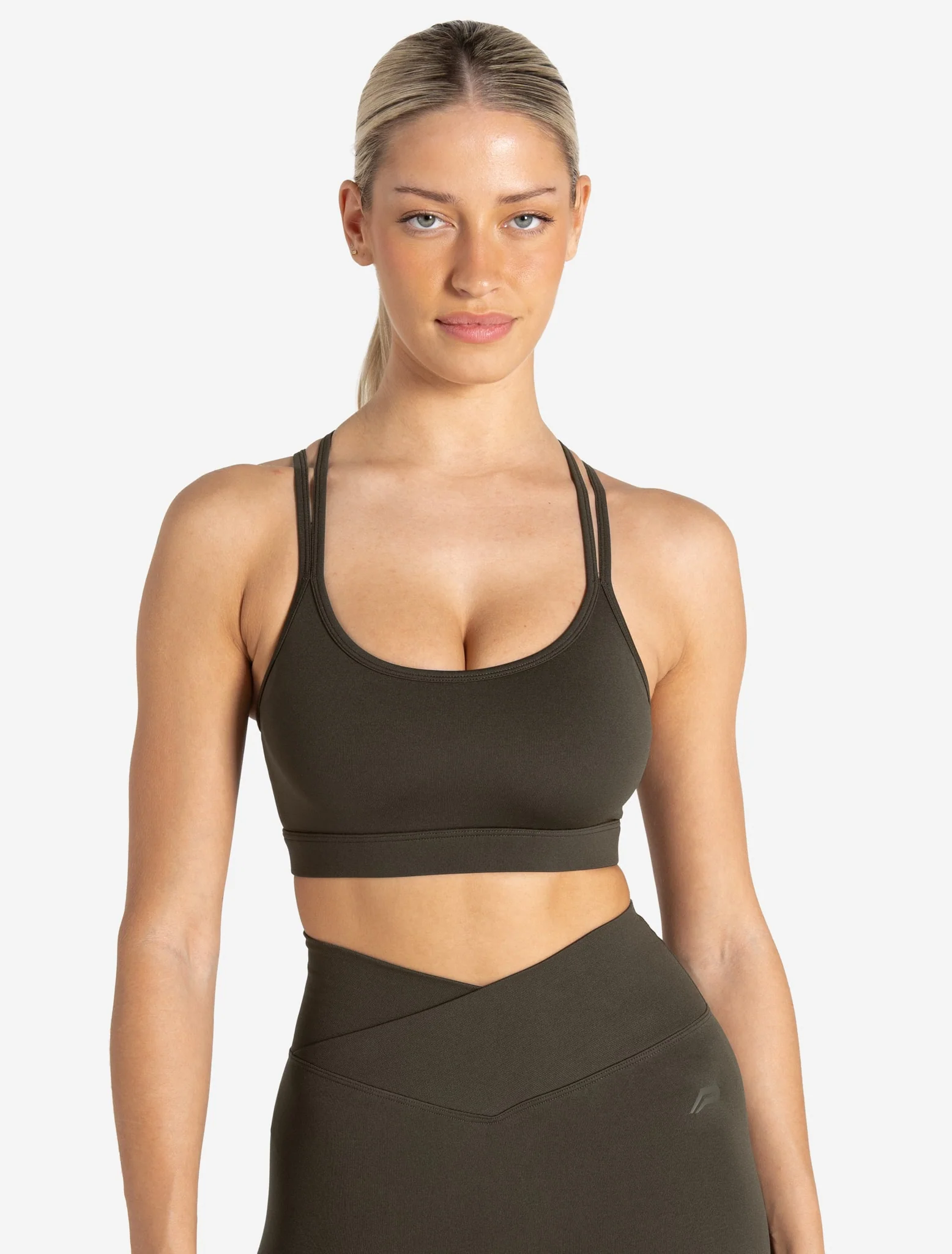 Sculpt Seamless Sports Bra - Olive