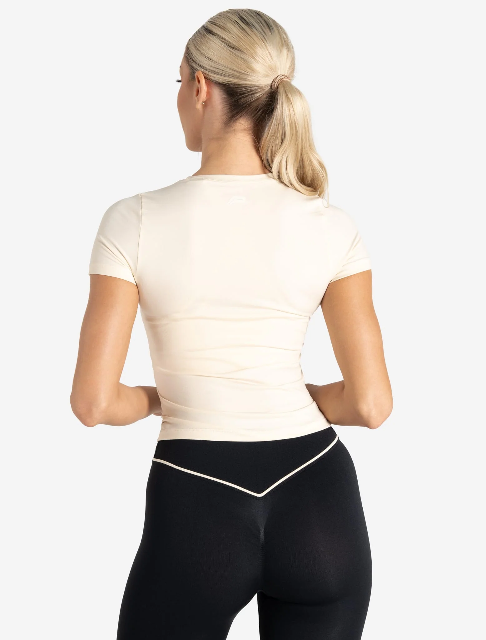 Sculpt Seamless T-Shirt - Marshmallow - Image 2