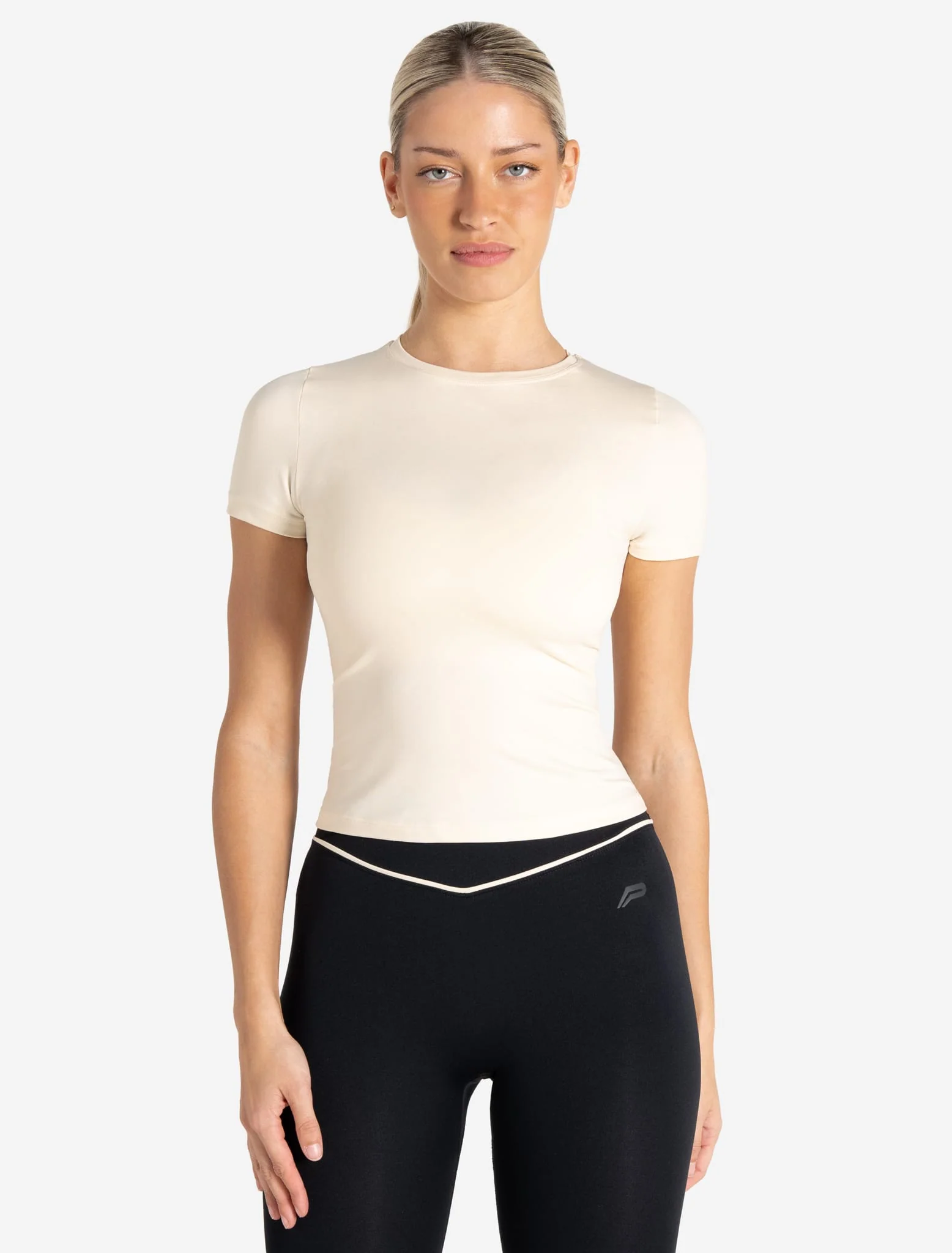 Sculpt Seamless T-Shirt - Marshmallow - Image 5
