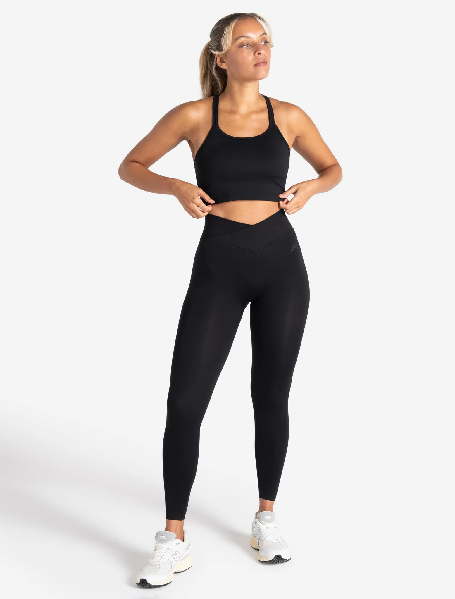 Sculpt Seamless Scrunch Leggings - Black - Image 6
