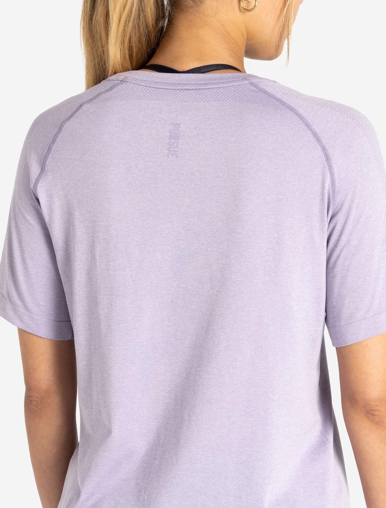 Seamless T-Shirt - Lilac Marl - Image 3