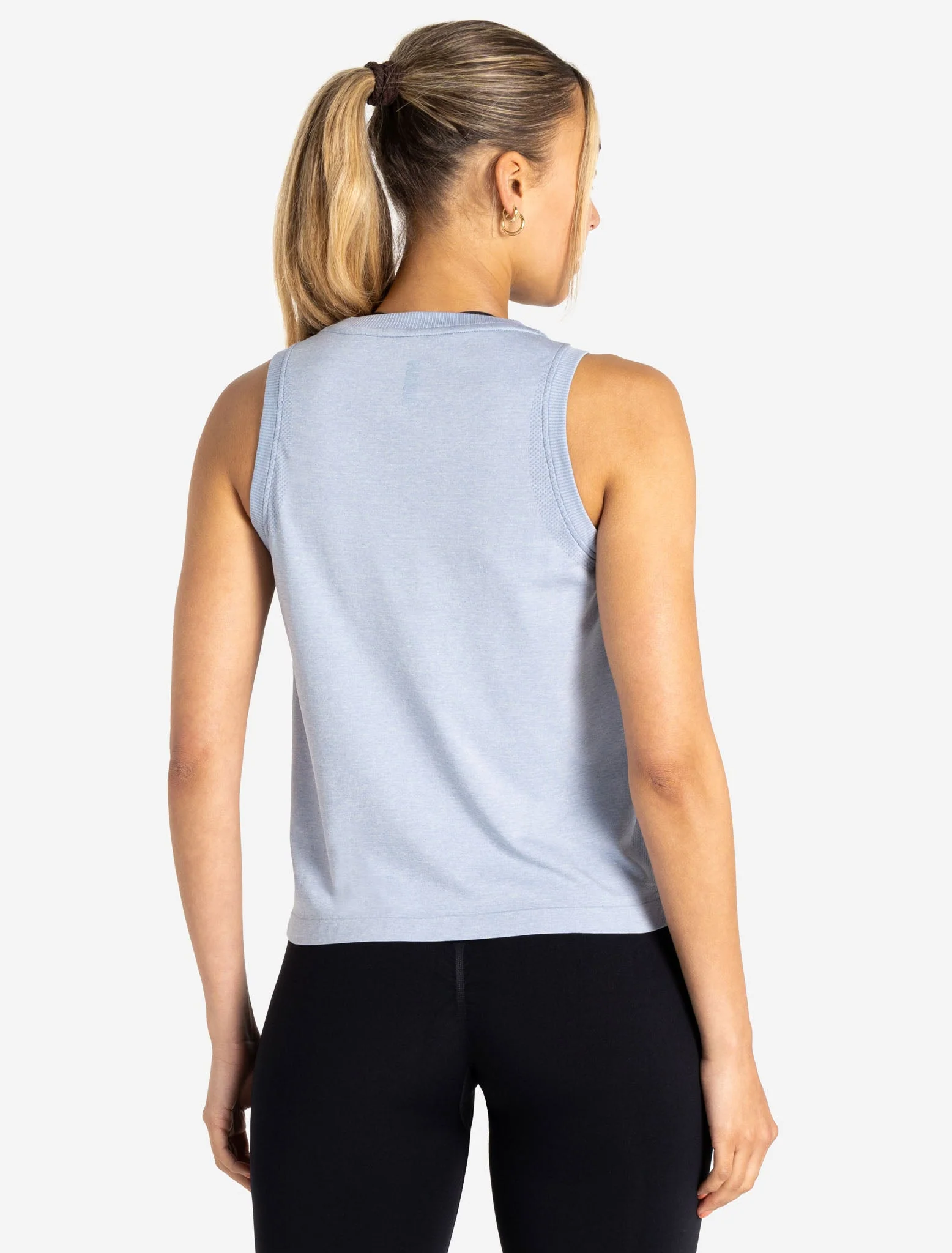 Seamless Tank - Blue Marl - Image 2