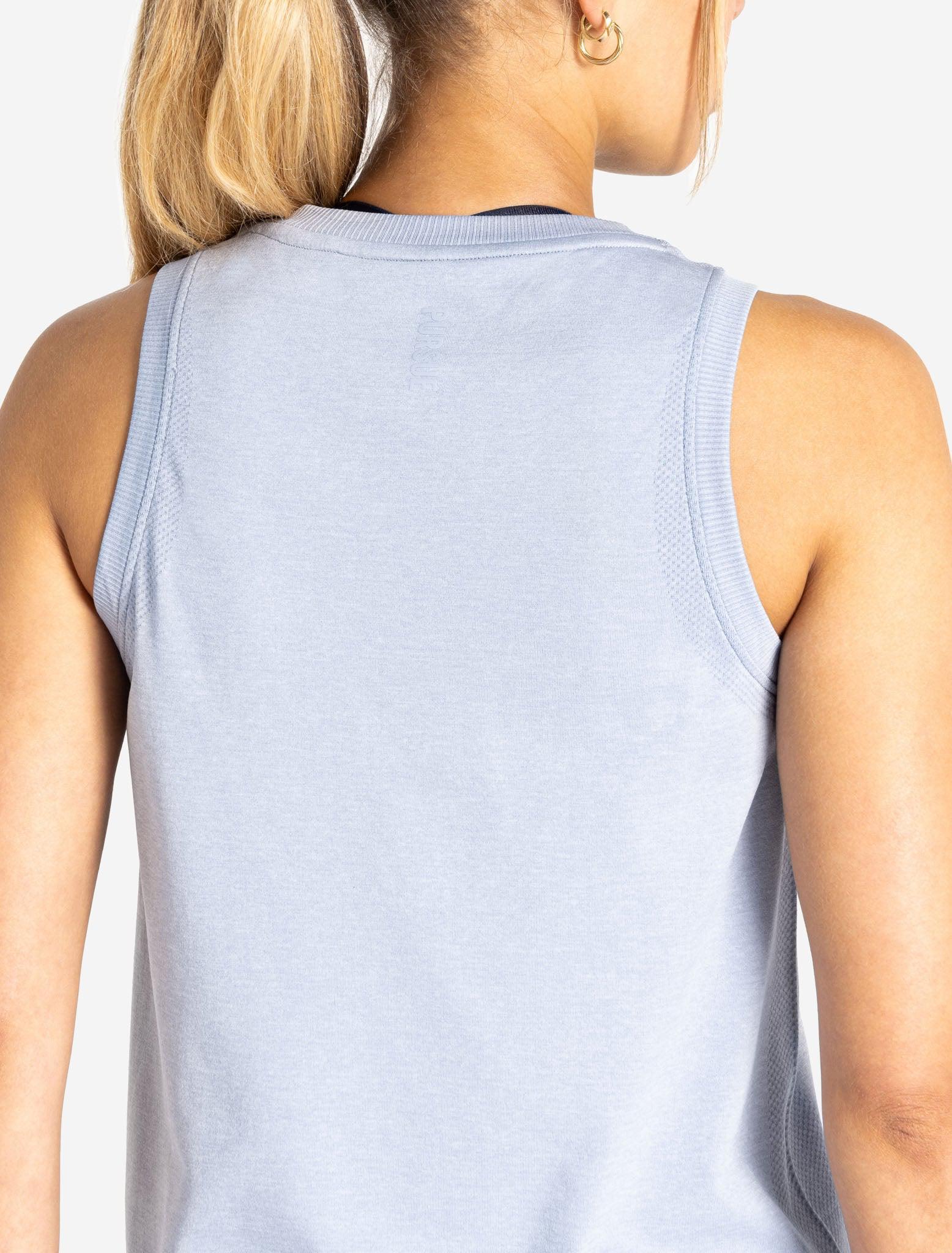 Seamless Tank - Blue Marl - Image 5