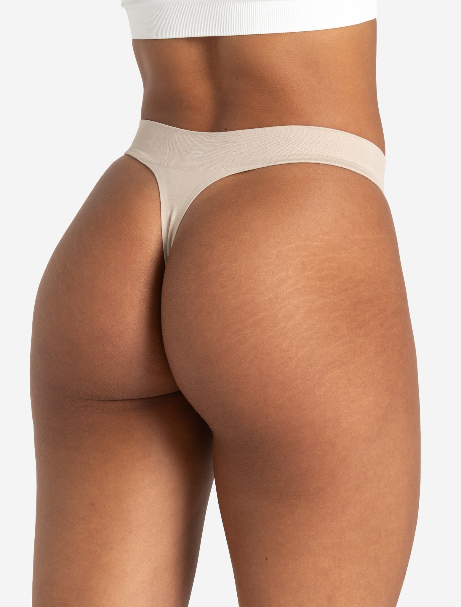 Seamless Thong - Cream - Image 3