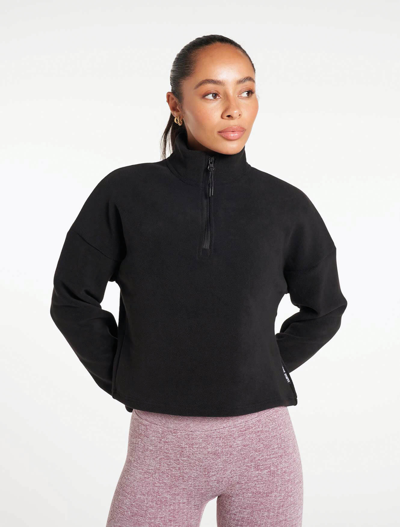 Supersoft 1/4 Zip Fleece - Blackout - Image 3