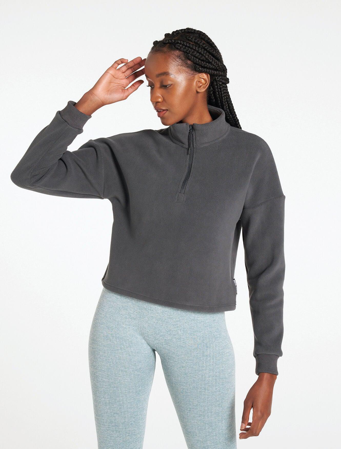 Supersoft 1/4 Zip Fleece - Slate - Image 3