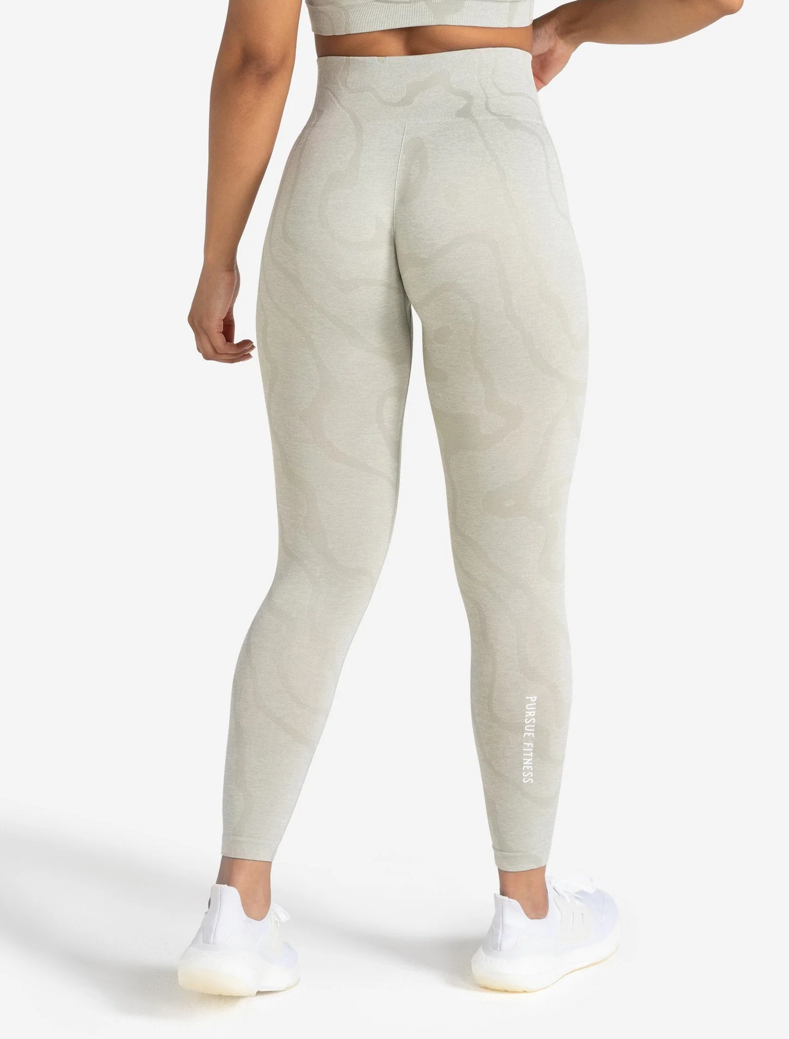 Sustainable Seamless Leggings - Sage Green - Image 5