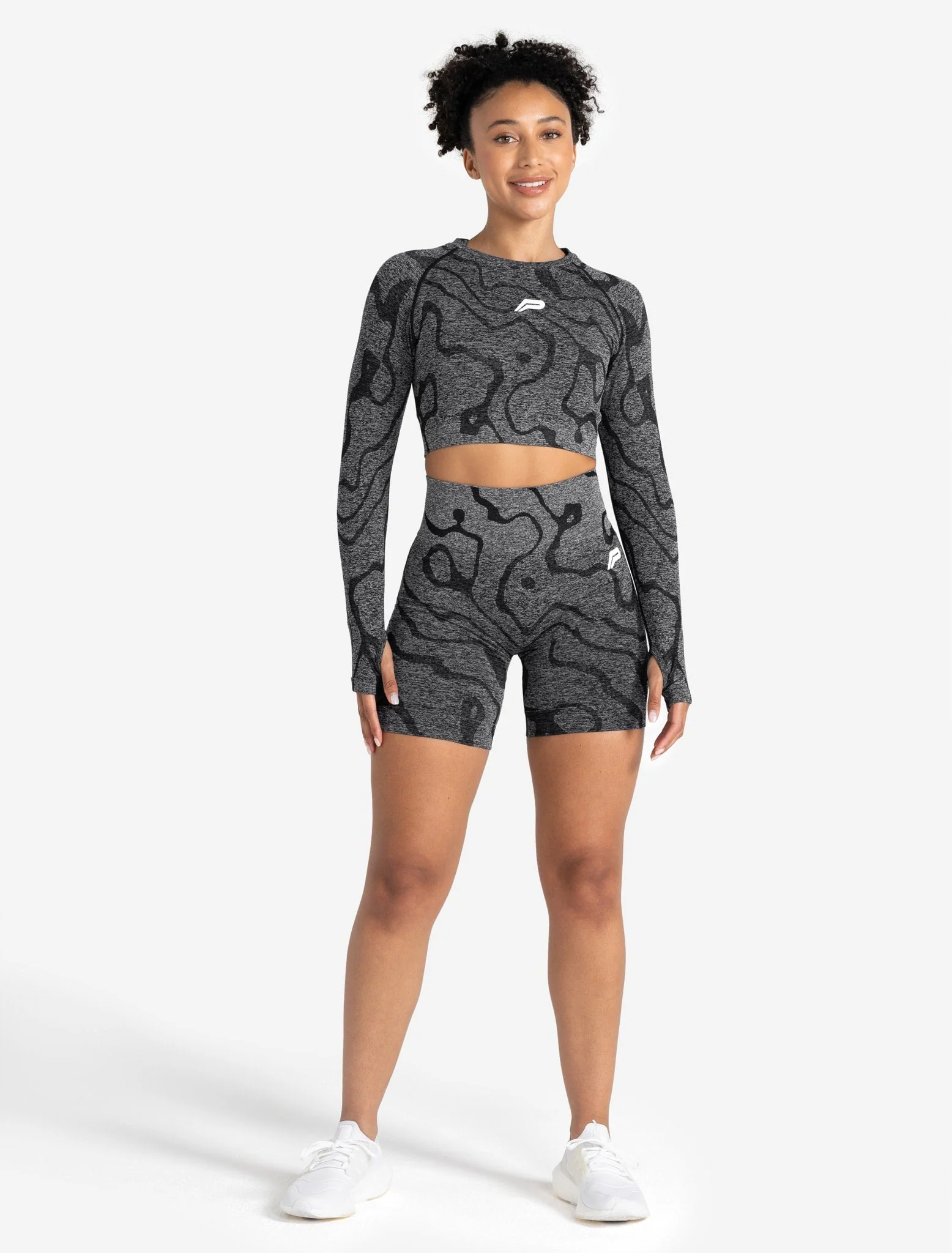 Sustainable Seamless Shorts - Black - Image 5