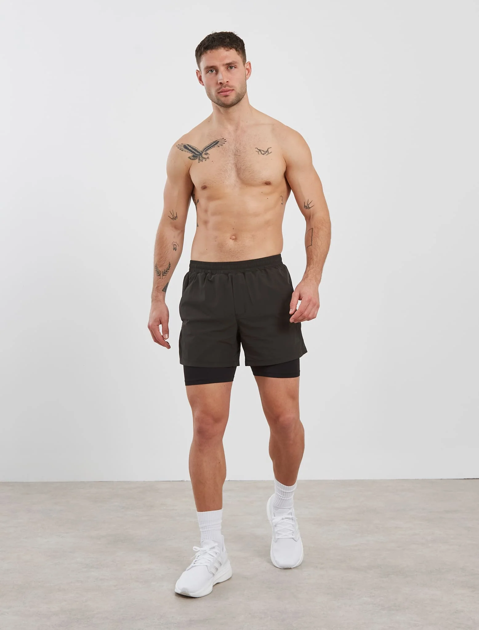 Training 5" 2-in-1 Shorts - Dark Grey - Image 6