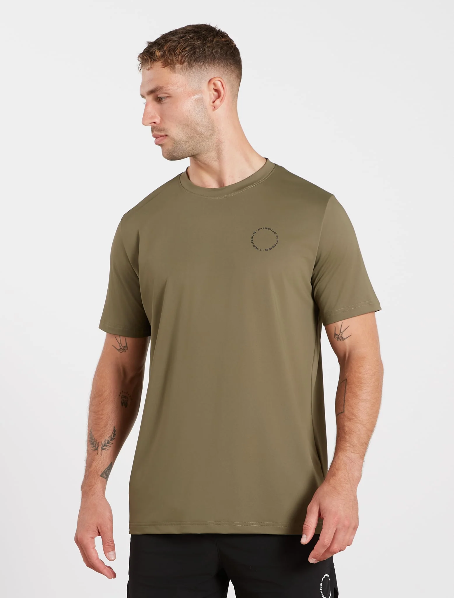 Training Club Relaxed Fit T-Shirt - Dull Olive - Image 3